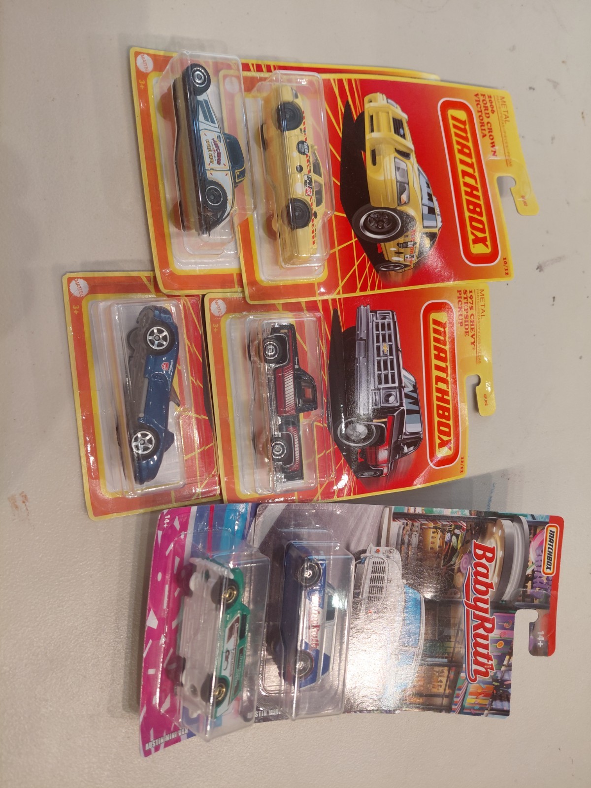 Matchbox Various Cars (lot of 6)