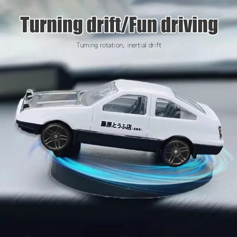 Drift Race Car Dashboard Ornament Swinging Sports Car Interior Decor