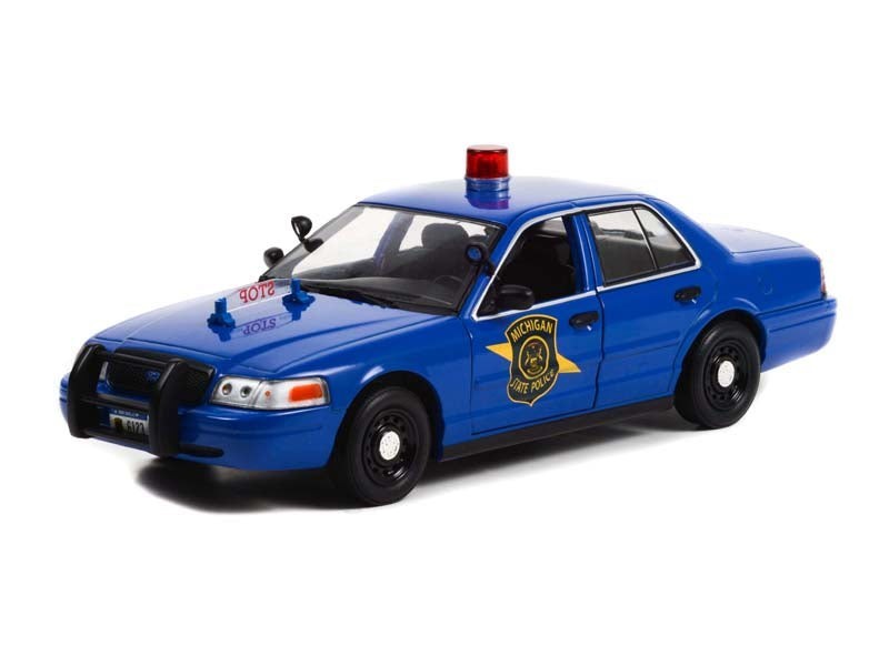 2008 Ford Crown Victoria – Michigan State Police 1:24 Model – Greenlight 85553