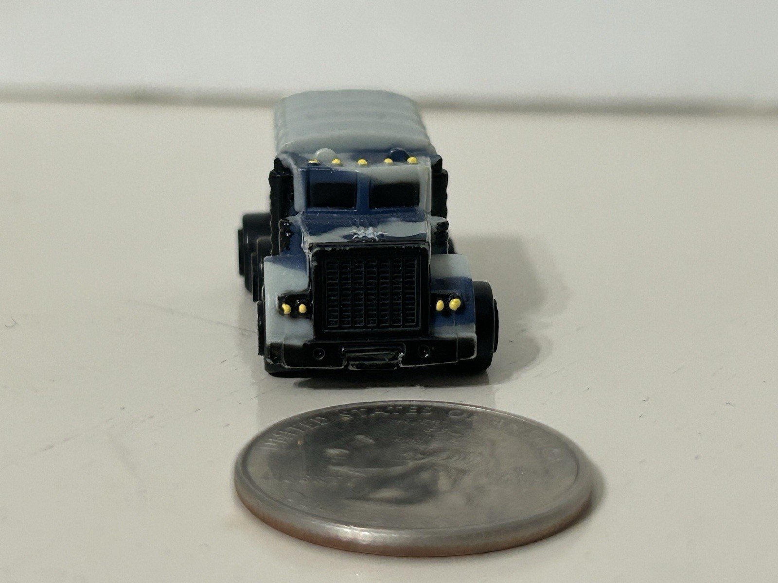 Micro Machines Insiders US Army Cargo Truck W/mini Please Read & See Photos