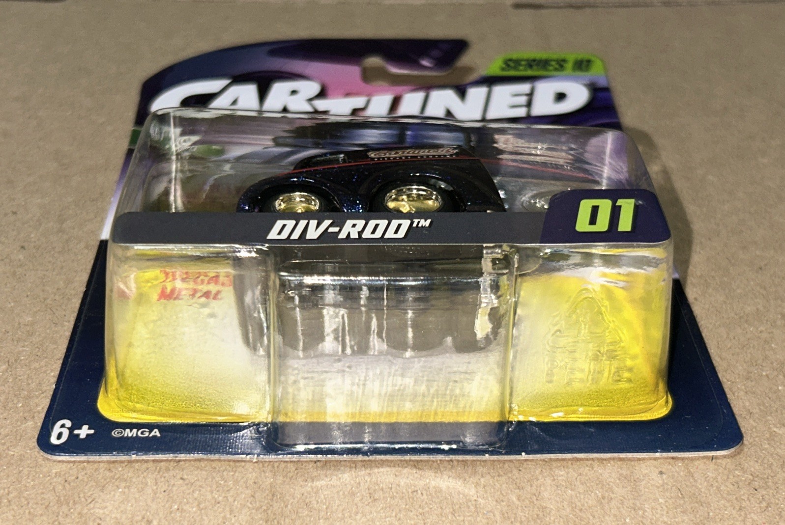 New 2026 Car Tuned Series 10 Hot Rod Way Div-Rod #01 Blue/Purple Metallic!