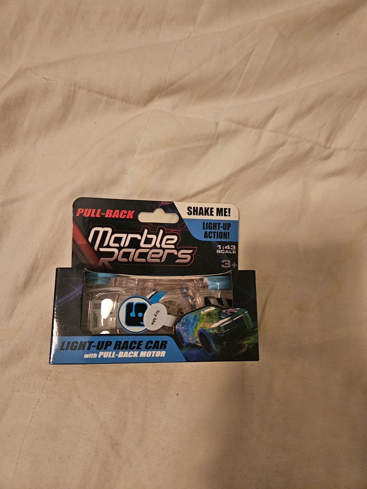 Marble Racers 3 pks – Light up Action and Pullback Motor for Ages 3+