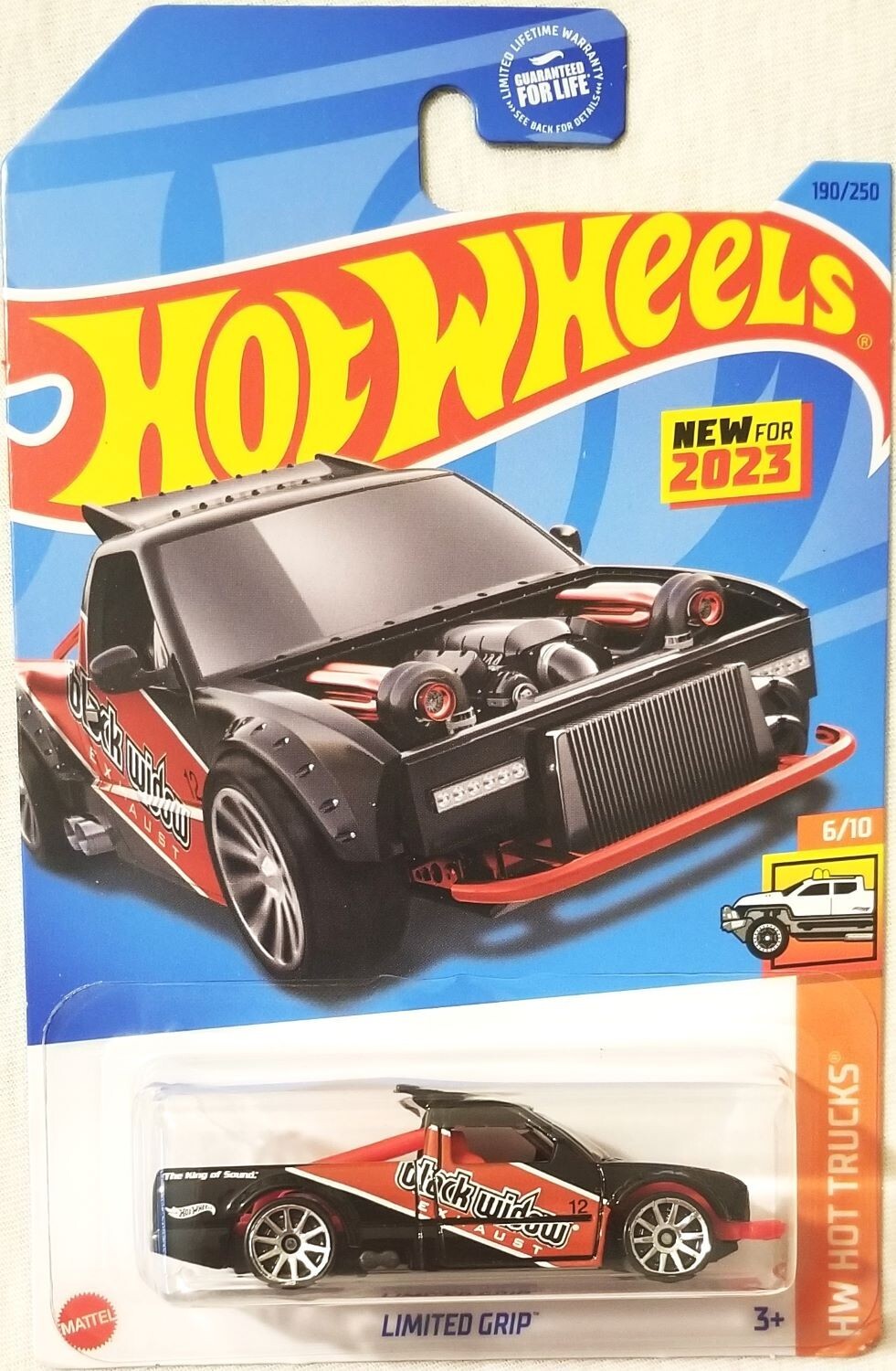 Hot Wheels – 2023 HW Hot Trucks 6/10 Limited Grip 190/250 (BBHKG56)