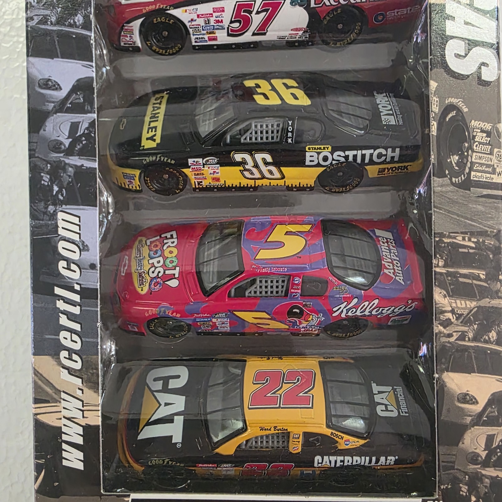 Racing Champions Vintage 2000 Nascar 5-Pack Diecast Replicas 64th Mint In Packag