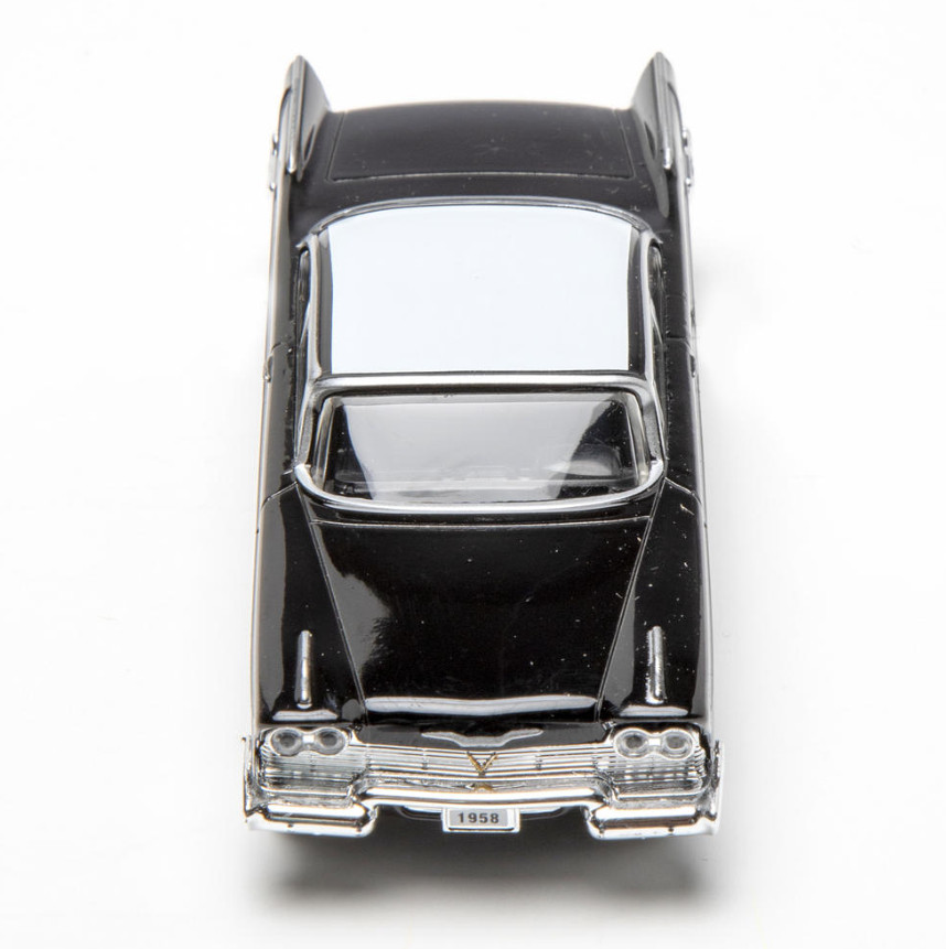 Die-Cast Cars 1:48 Scale 1958 Plymouth Fury Highly Detailed- BLACK- New In Box