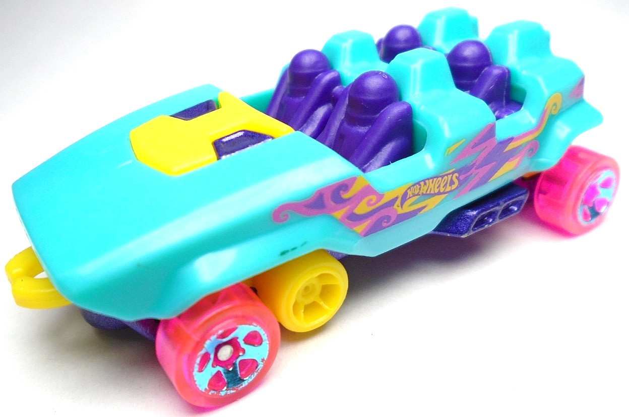 2025 HOT WHEELS HW FUN PARK LOOPSTER BLUE 1:64 DIECAST 2 3/4″ ROLLER COASTER CAR