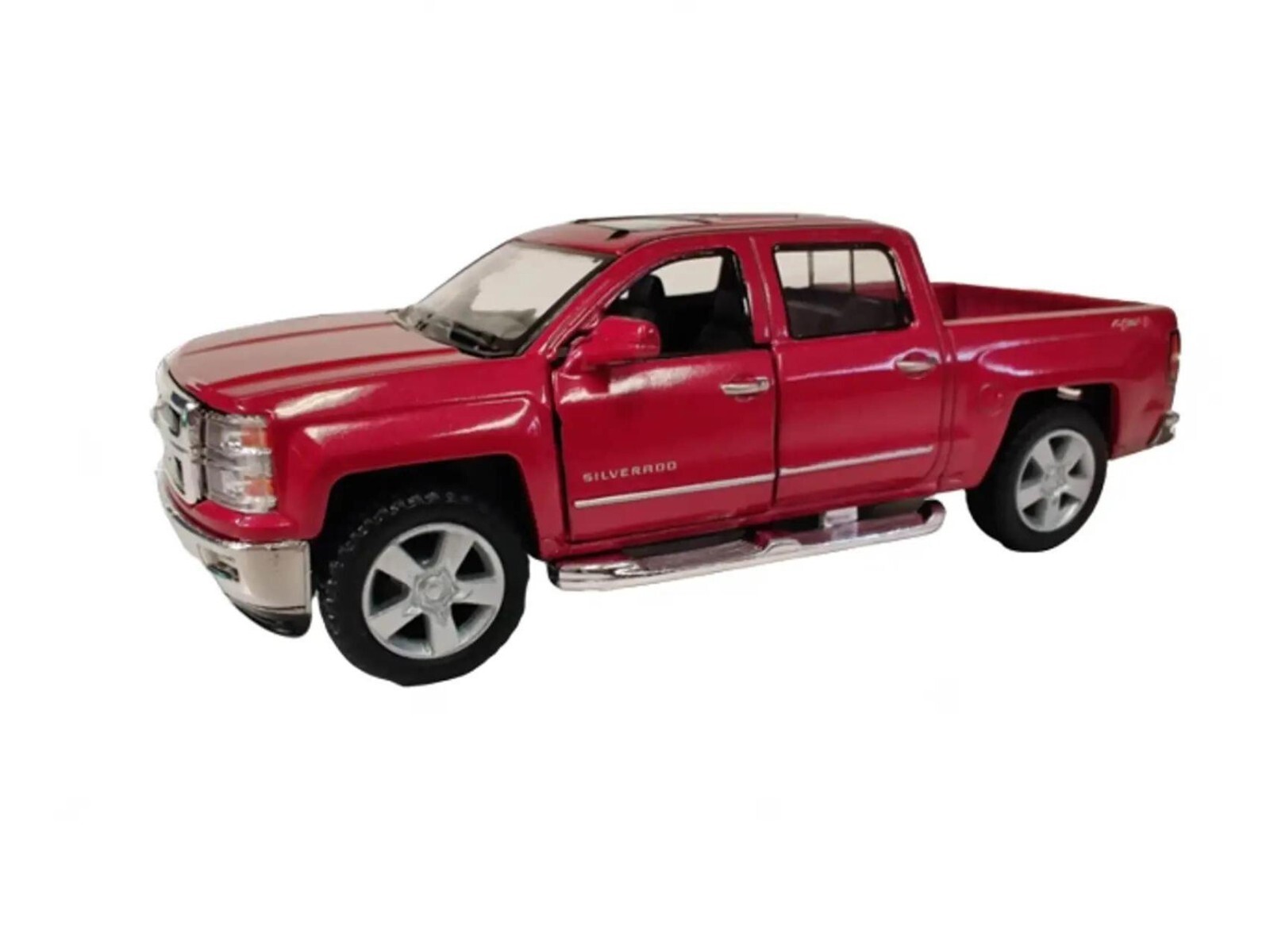 KINSMART 2014 CHEVROLET SILVERADO PICKUP 1:46 SCALE (BURGUNDY)