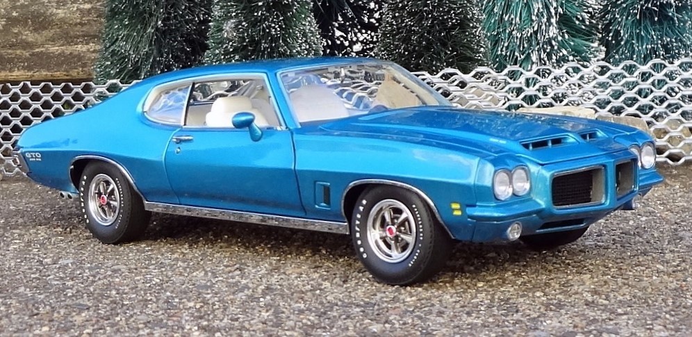 Pontiac GTO Classic Custom Built Metal Model 1 24 Hot Rod Race Car 18 1967 1970