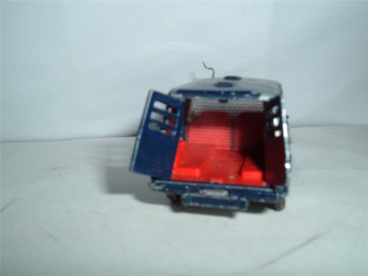 CORGI TOYS POLICE MINI VAN WITH DOORS & AERIAL VINTAGE PLEASE SEE PHOTOS !