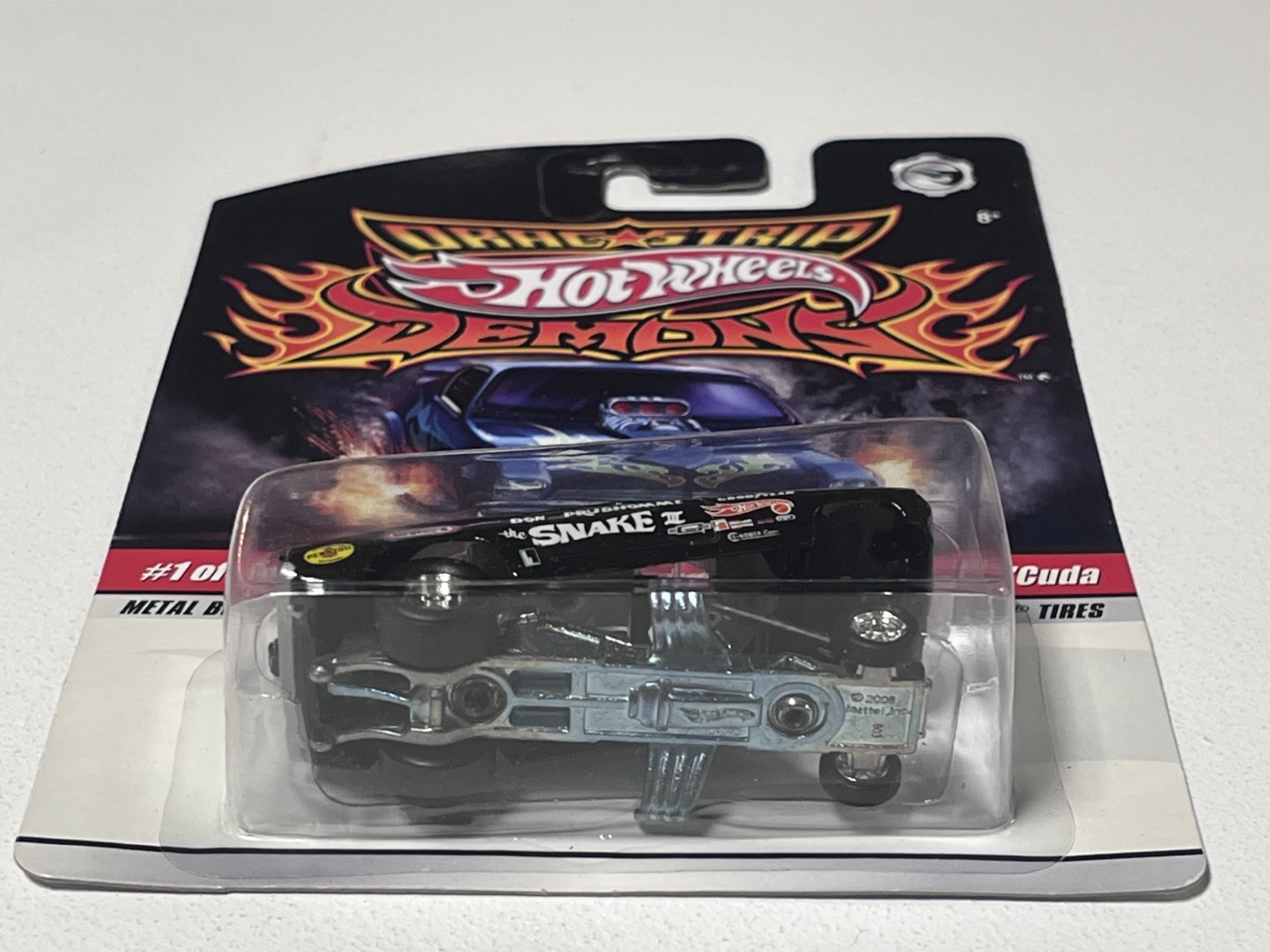 Hot Wheels Premium Drag Strip Demons Prudhomme Army Snake & Black Snake!