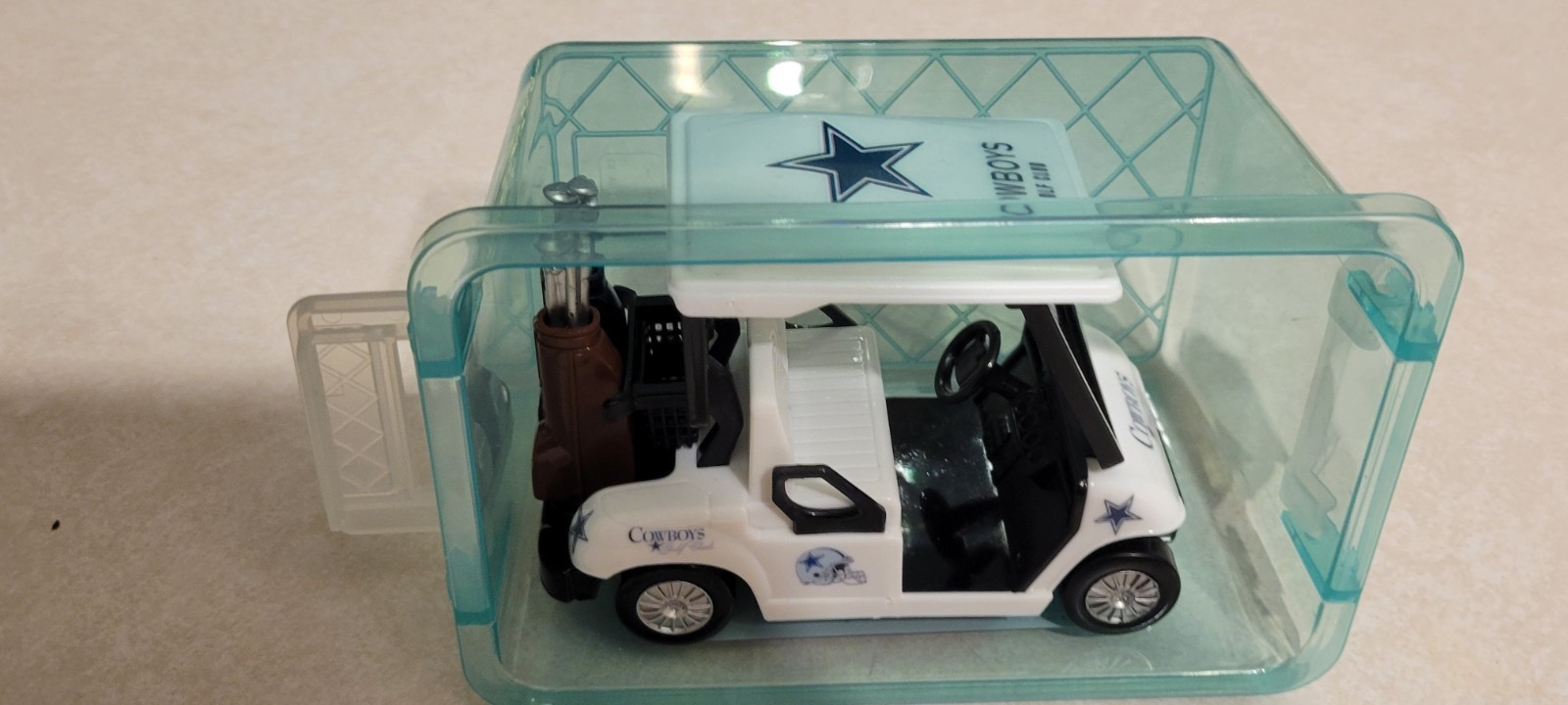 DALLAS COWBOYS custom GOLF CART diecast/ plastic car truck