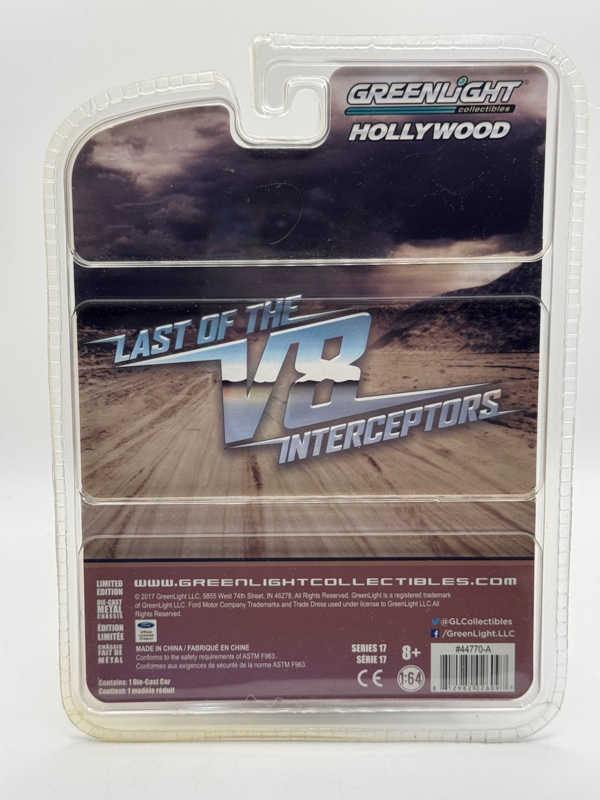 GreenLight Last of the V8 Interceptors 1972 Ford Falcon XB – 1:64 Diecast CHASE!