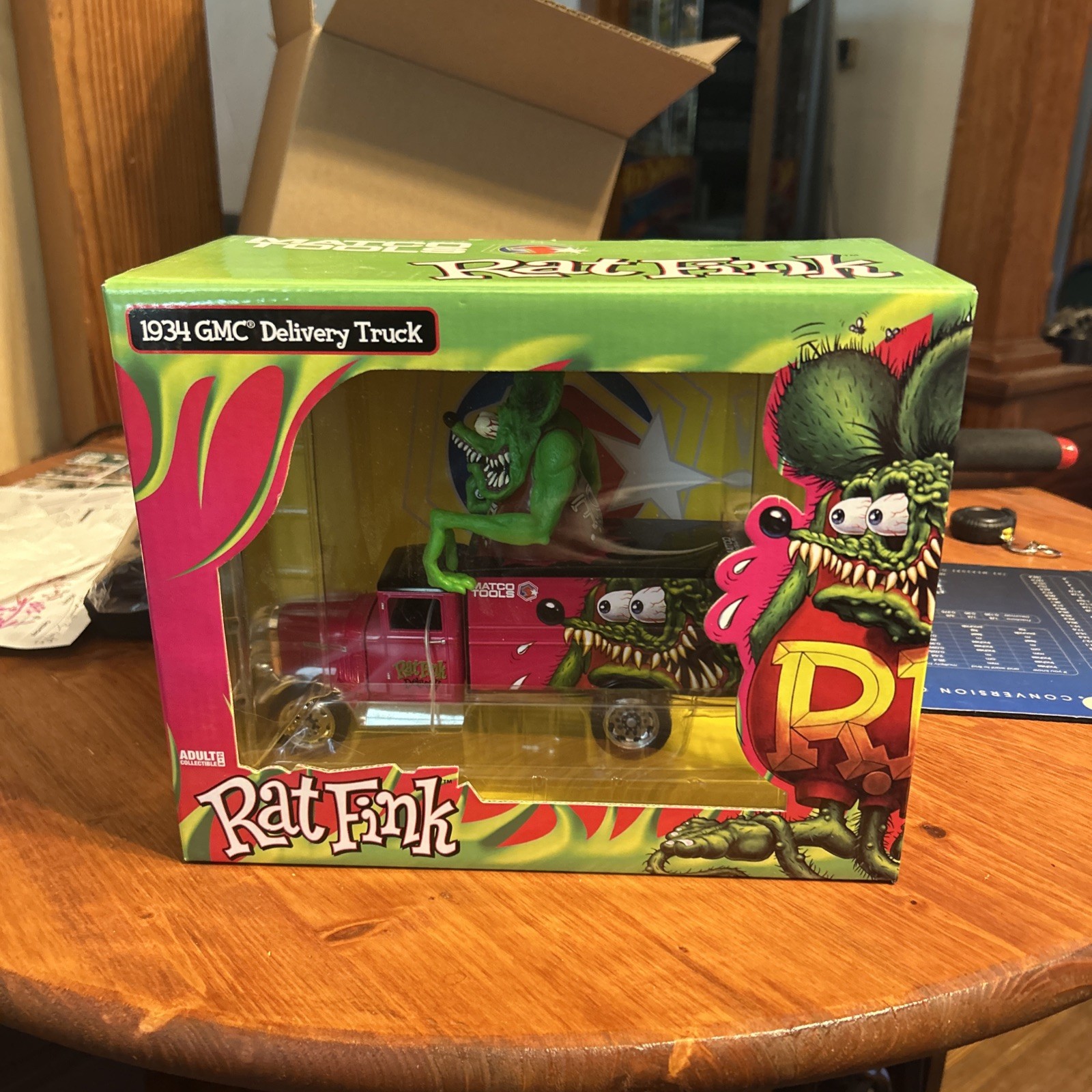 Rat Fink Matco Tools 1934 GMC Delivery Truck 1:24 Die Cast