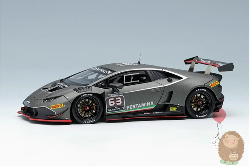 Make Up 1/43 Lamborghini Huracan LP620 SuperTrofeo Resin Car Model Diecast Gifts
