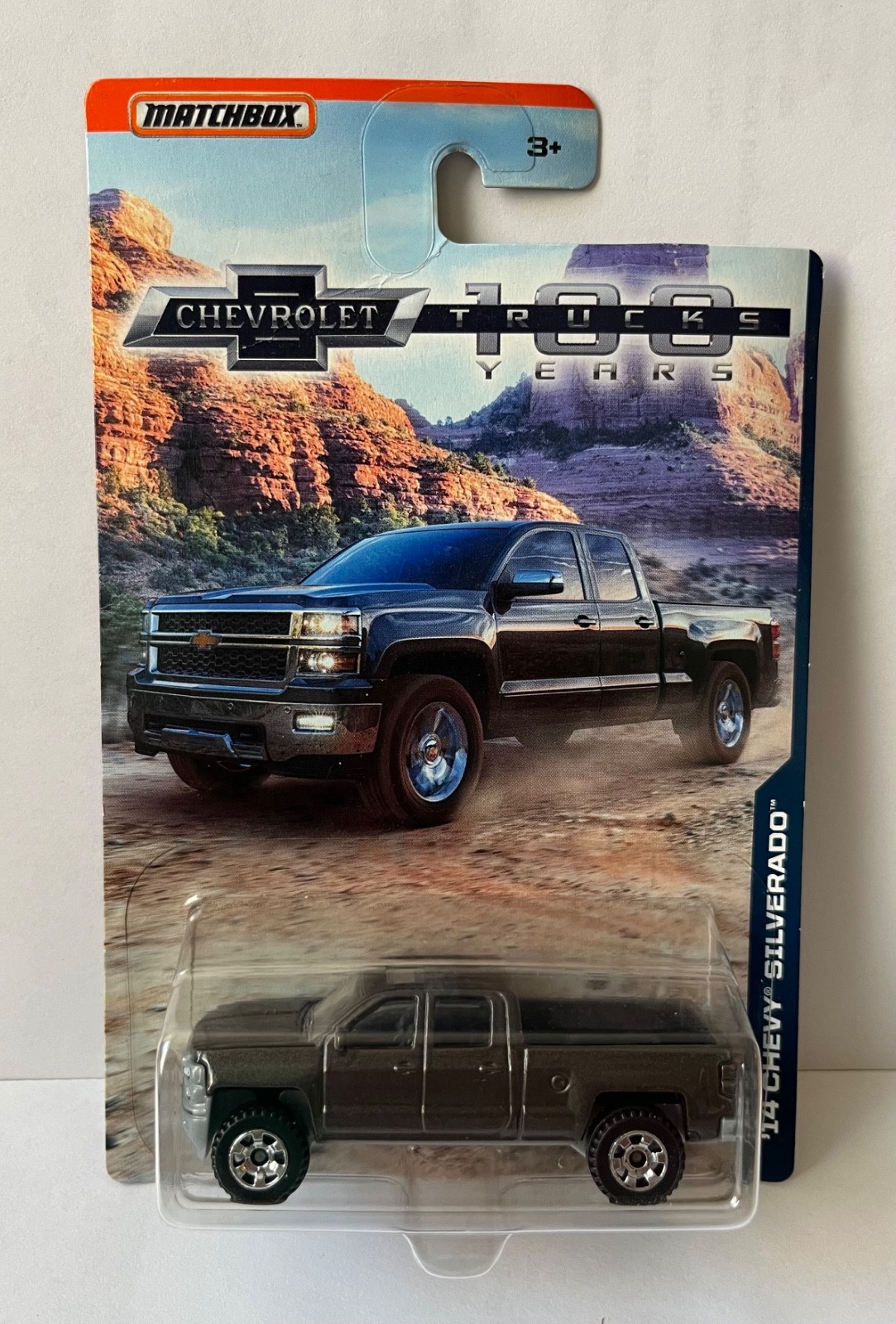 Matchbox ’14 Chevy Chevrolet Silverado 1500 Pick Up Truck 100 Years
