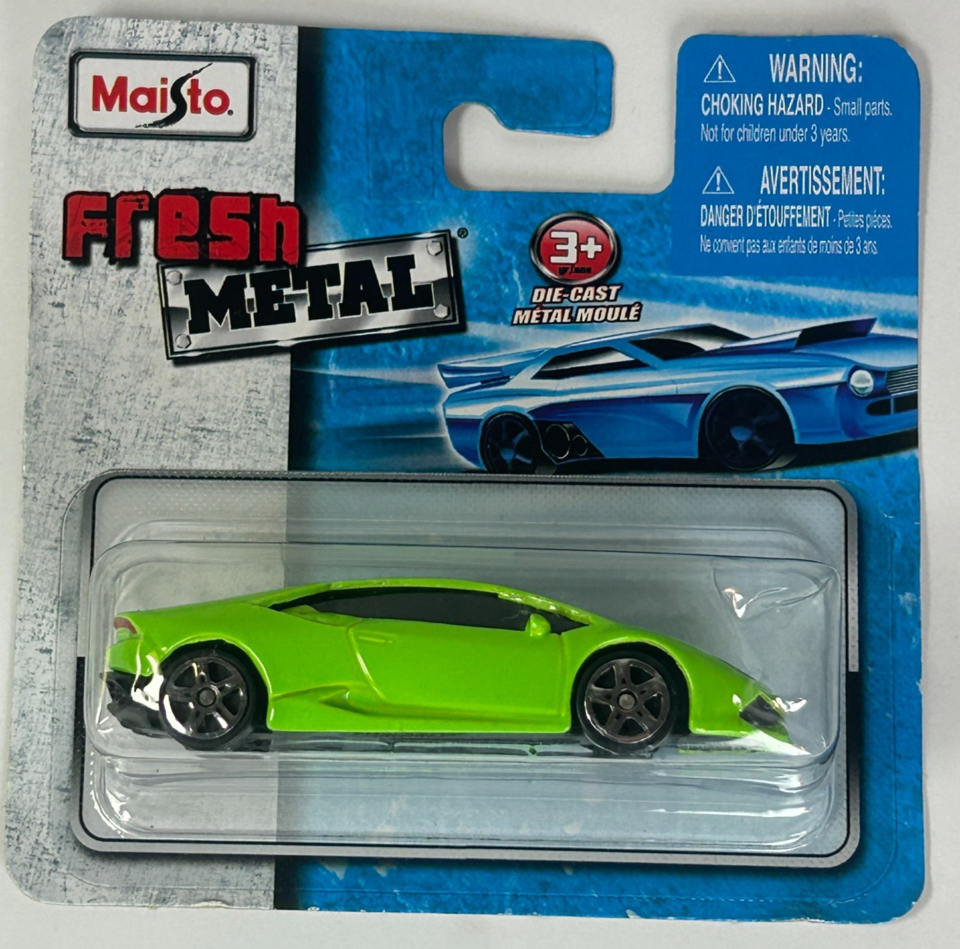 Maisto Fresh Metal Diecast Sports Car Green 1:64 Scale – New Sealed 2020 R2