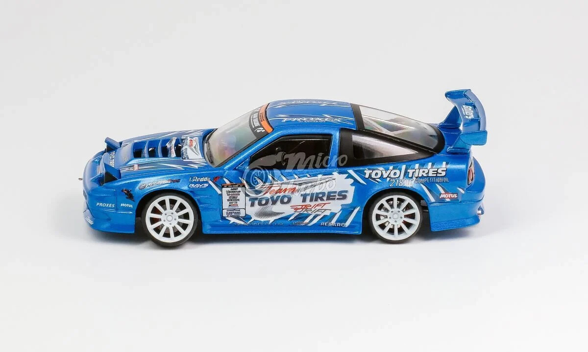 1/64 Metal NISSAN 180SX w/ Pop Up/Interior/Engine Model Car -IRIDESCENCE-