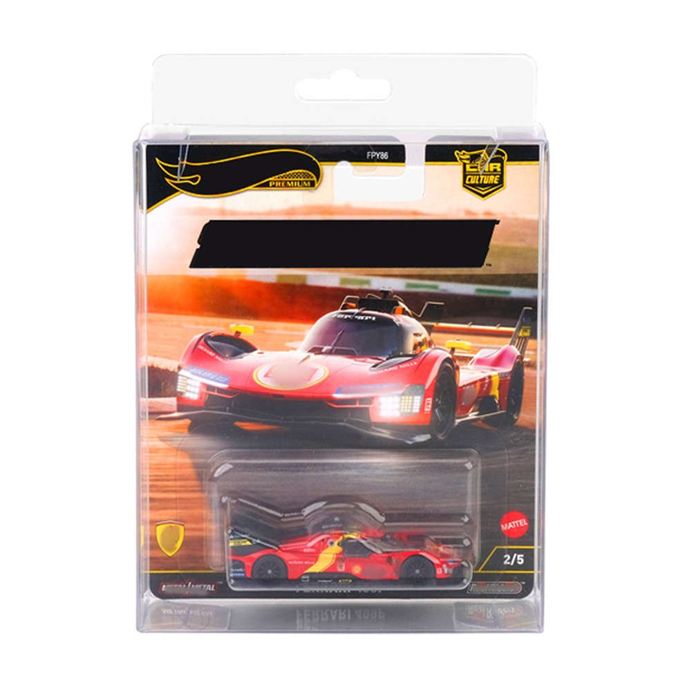 5-100x Display Protector Box For Hotwheels Premium Series Car/Pop/Retro Culture