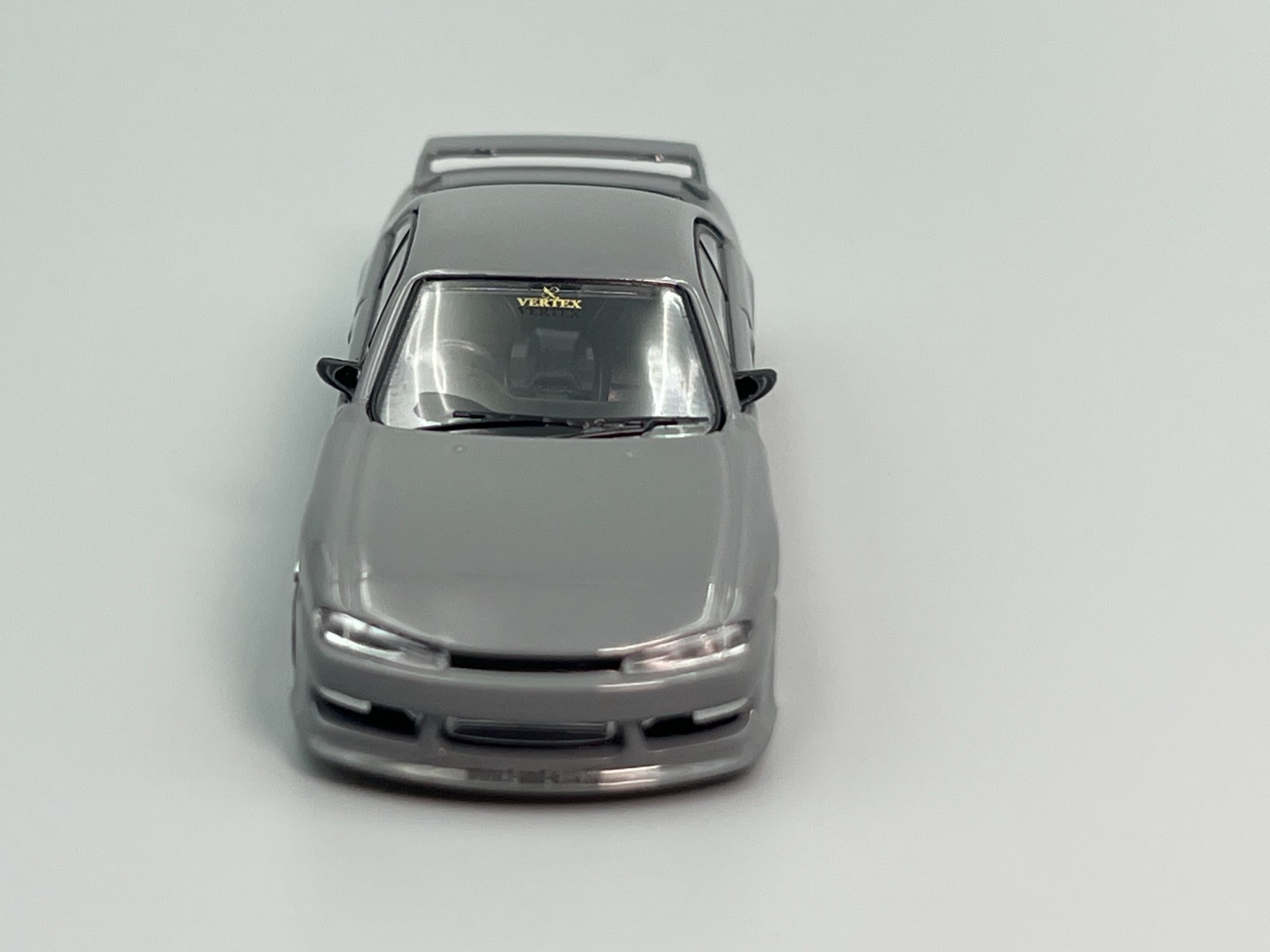 Nissan Silvia S14 240SX VERTEX Grey Tarmac Works 1/64 scale
