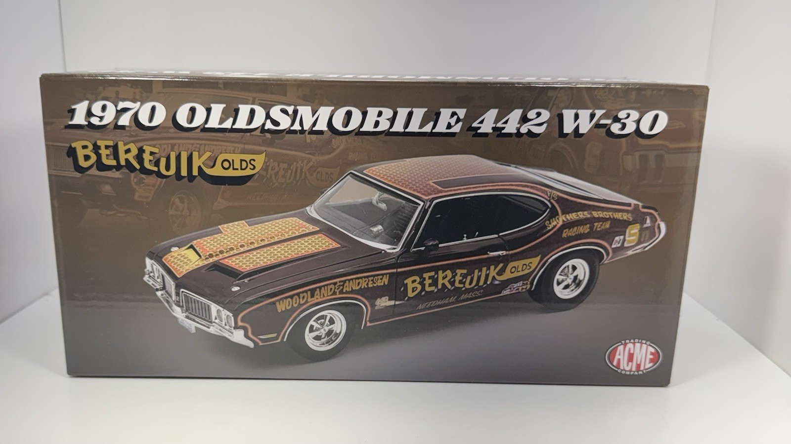 ACME 1/18 Scale 1970 Oldsmobile 442-W30 “BEREJIK” VERY RARE & DETAILED