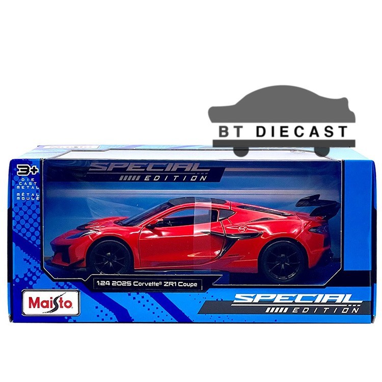 MAISTO SPECIAL EDITION 2025 CHEVROLET CORVETTE ZR1 1/24 RED 32927