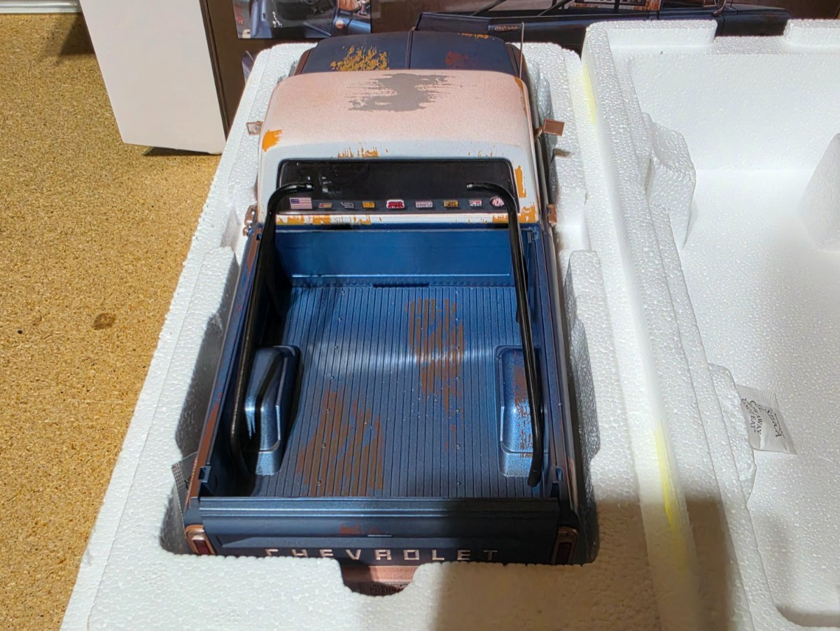 ACME 1/18 1967 CHEVROLET K-10 WORLD OF OUTLAWS PUSH TRUCK A1807223 1 OF 378