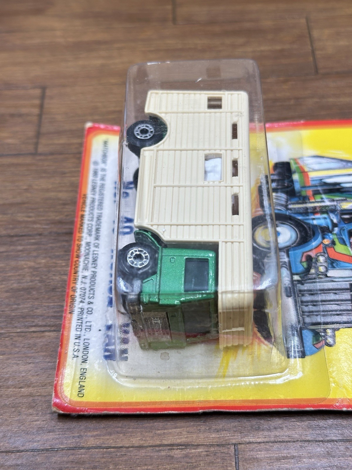Vintage 1980 Matchbox Lesney Superfast Horse Van No. 40 Carded