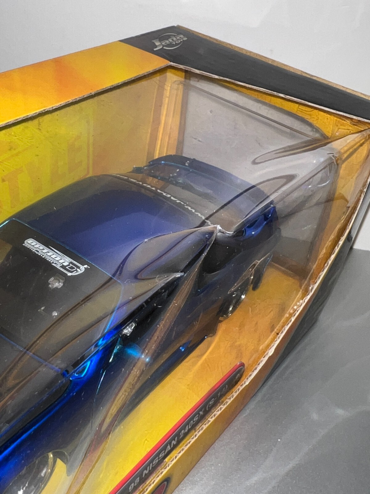 NEW JADA TOYS BLUE 1998 98 NISSAN 240SX S-14 1:24 SCALE DIE CAST OPTION D