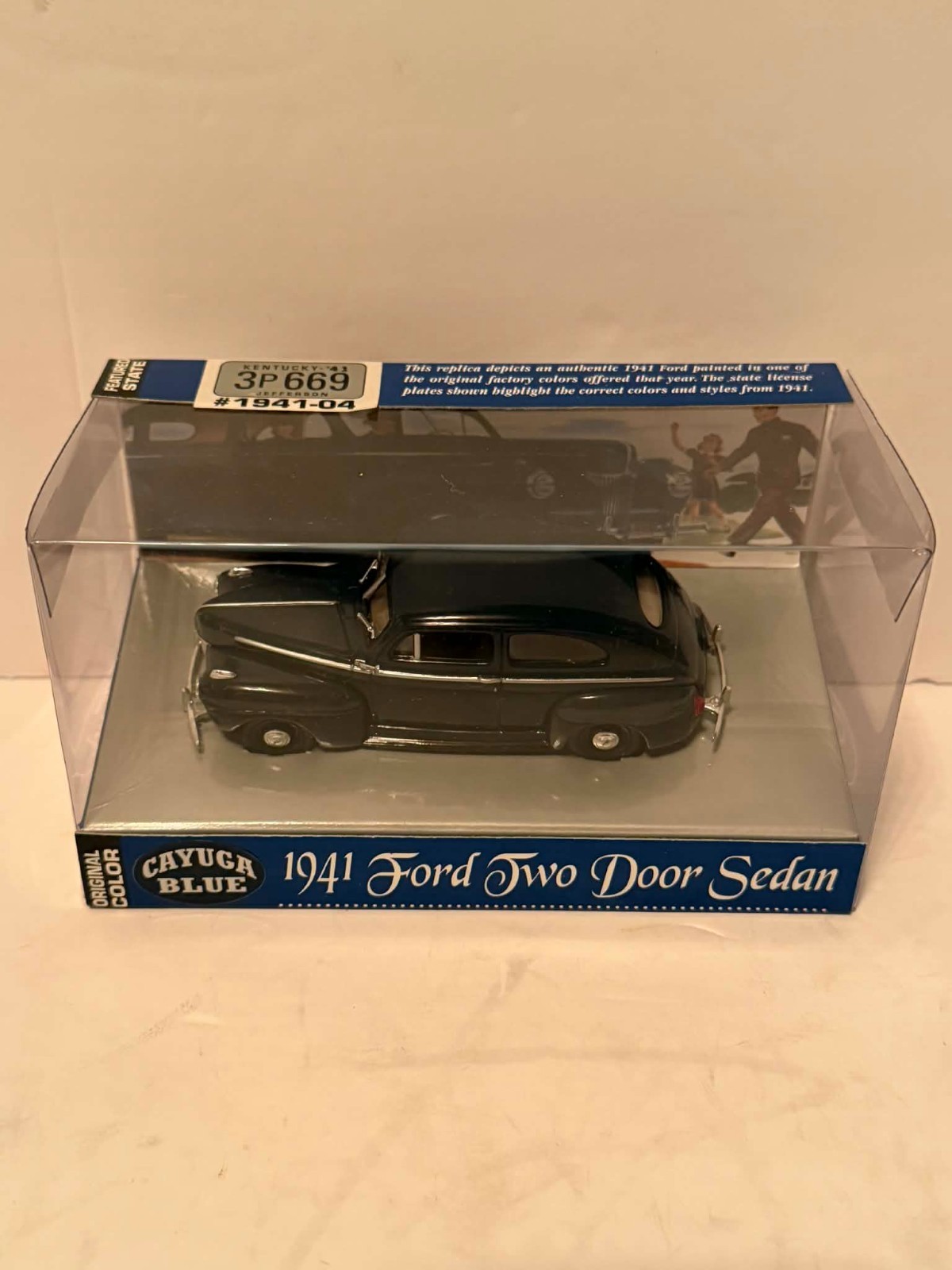 1941 Ford Two Door Sedan Fleer 1:43 Die-Cast in Box – PICK YOUR COLOR!!! NIB
