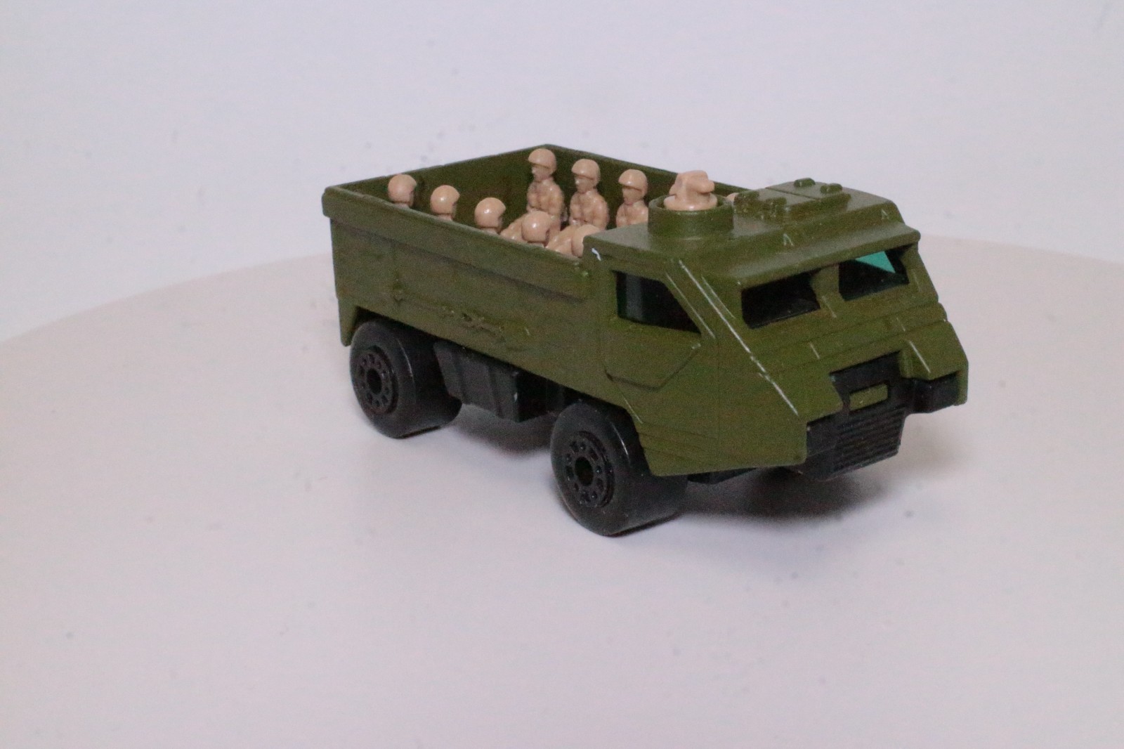 Vintage Lesney Matchbox Superfast No 54 Personnel Carrier Military Troop Loose