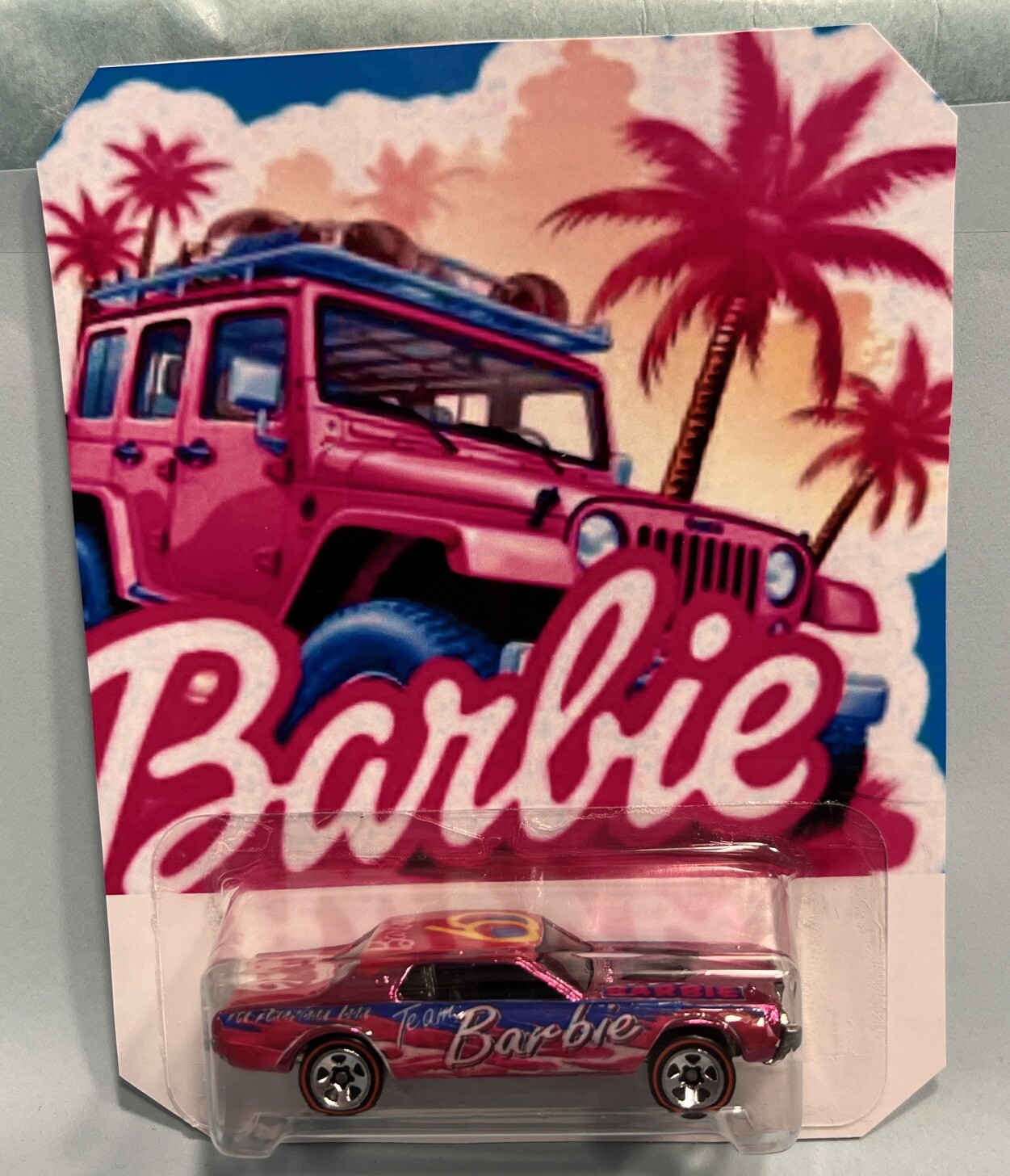 Hot Wheels 68 Cougar Barbie American Icon It’s A Custom Red Lines