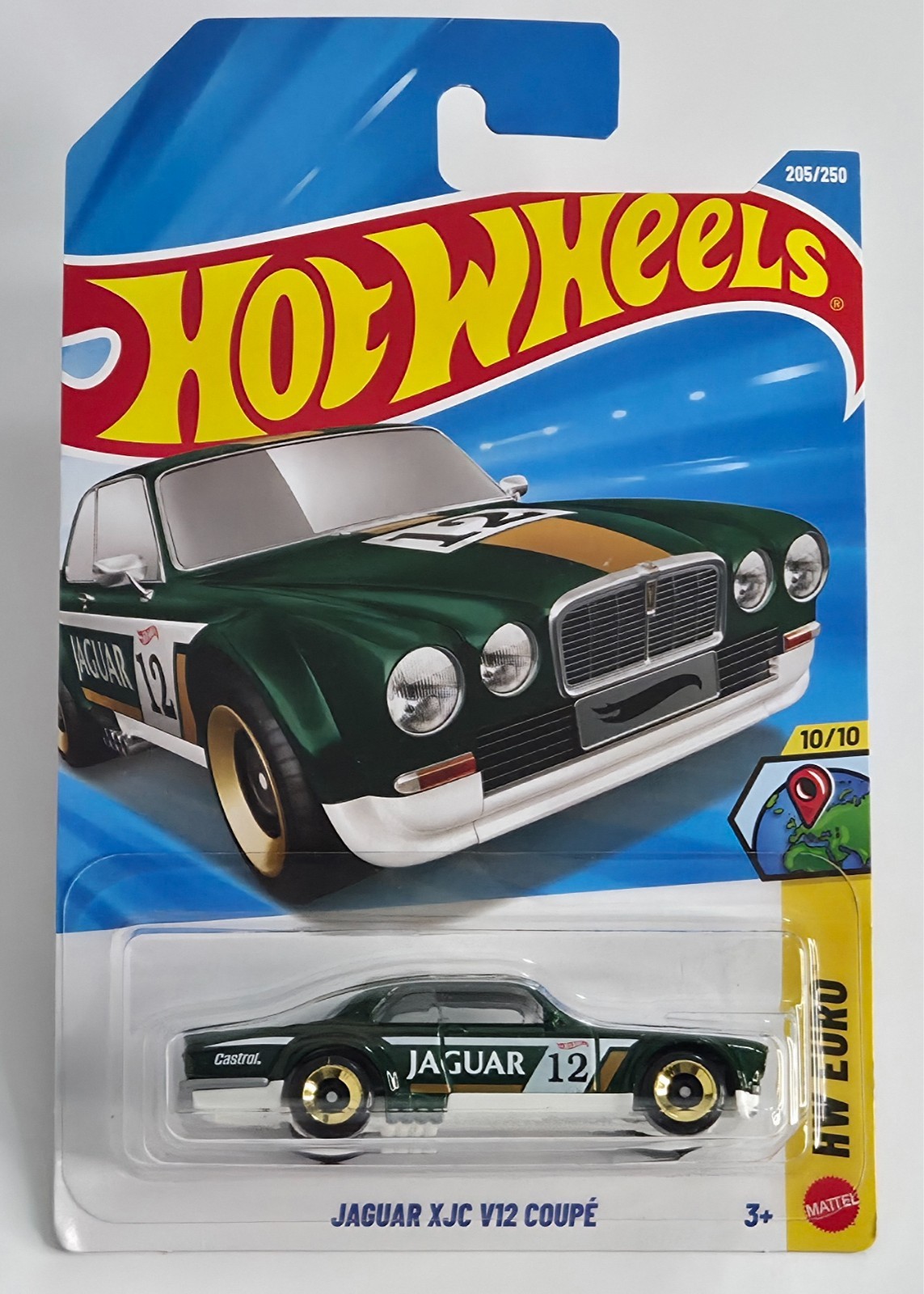 Jaguar XJC V12 COUPE 205/250 JJK22 Hot Wheels 2026 HW Euro 10/10 green