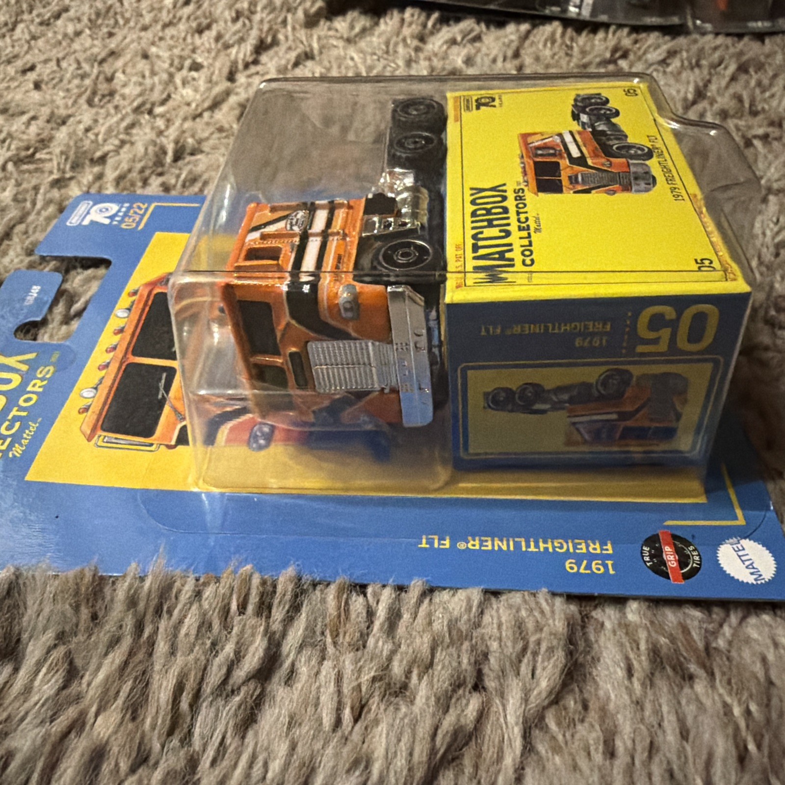 2023 Matchbox Collectors Premium 1979 Freightliner FLT Orange