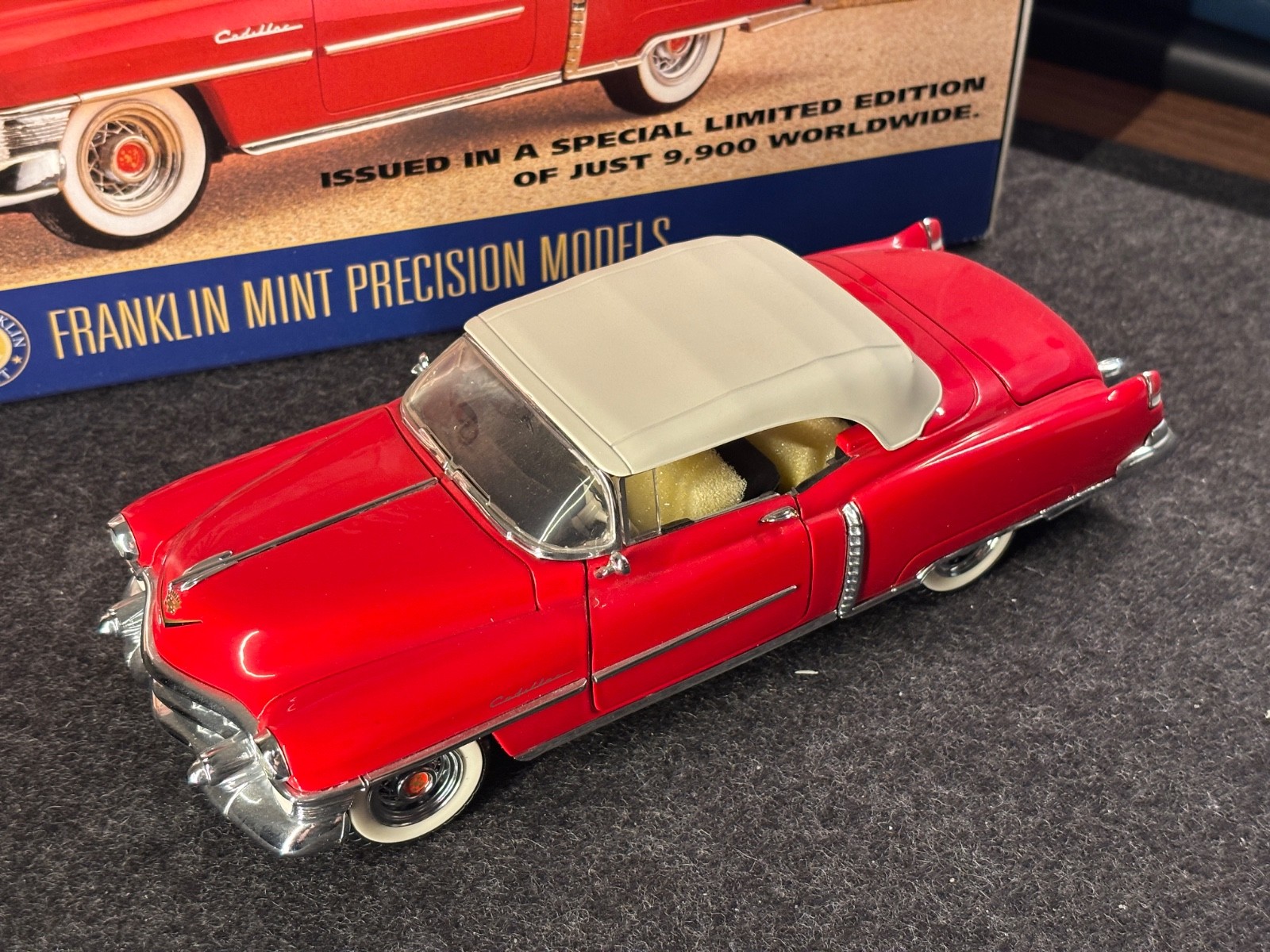 1953 Cadillac Eldorado Convertible, Ltd Ed., Red, NIB w/ Original box, & Title