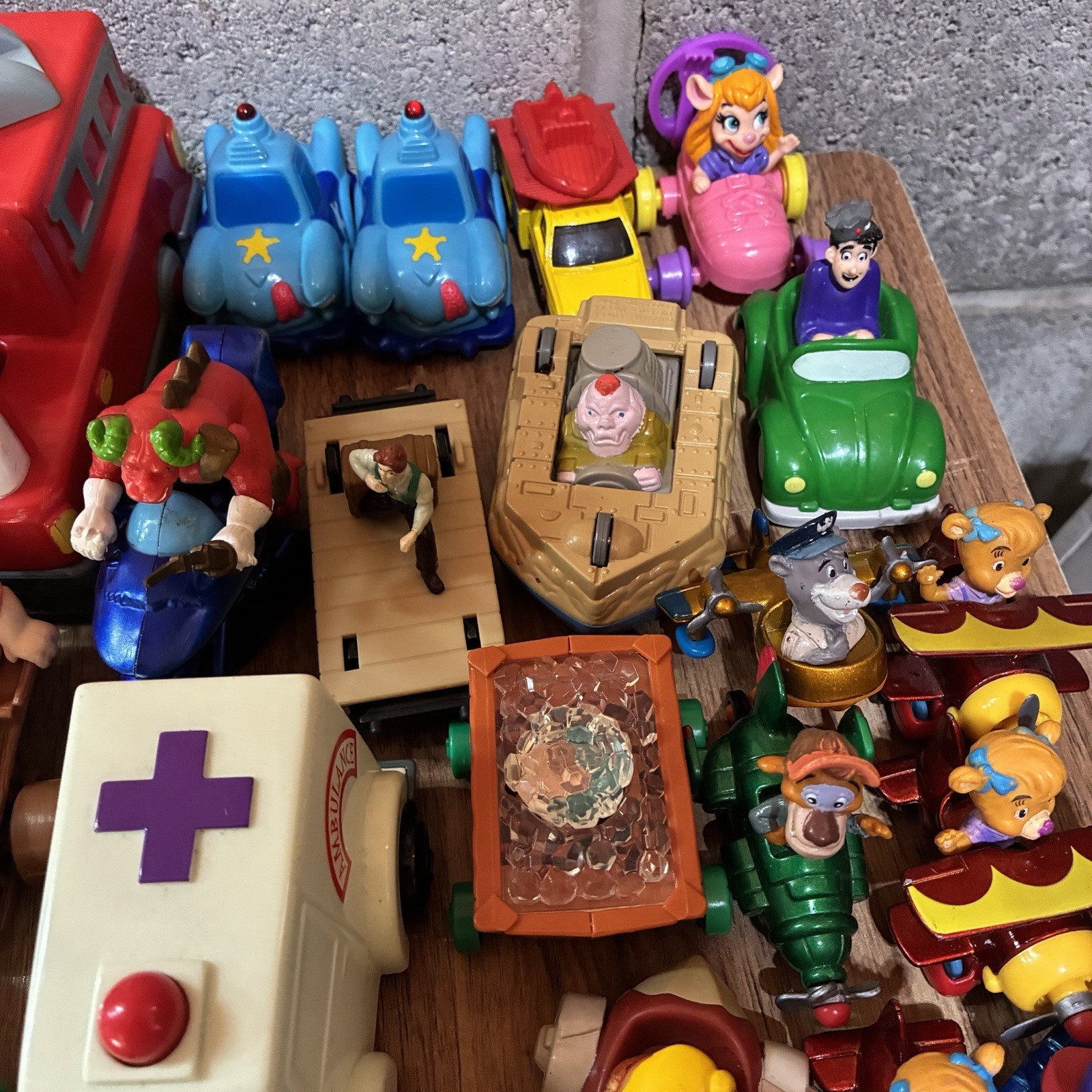 Toy Car Lot Including A Bunch Of Different Variety As Seen In Photos !!
