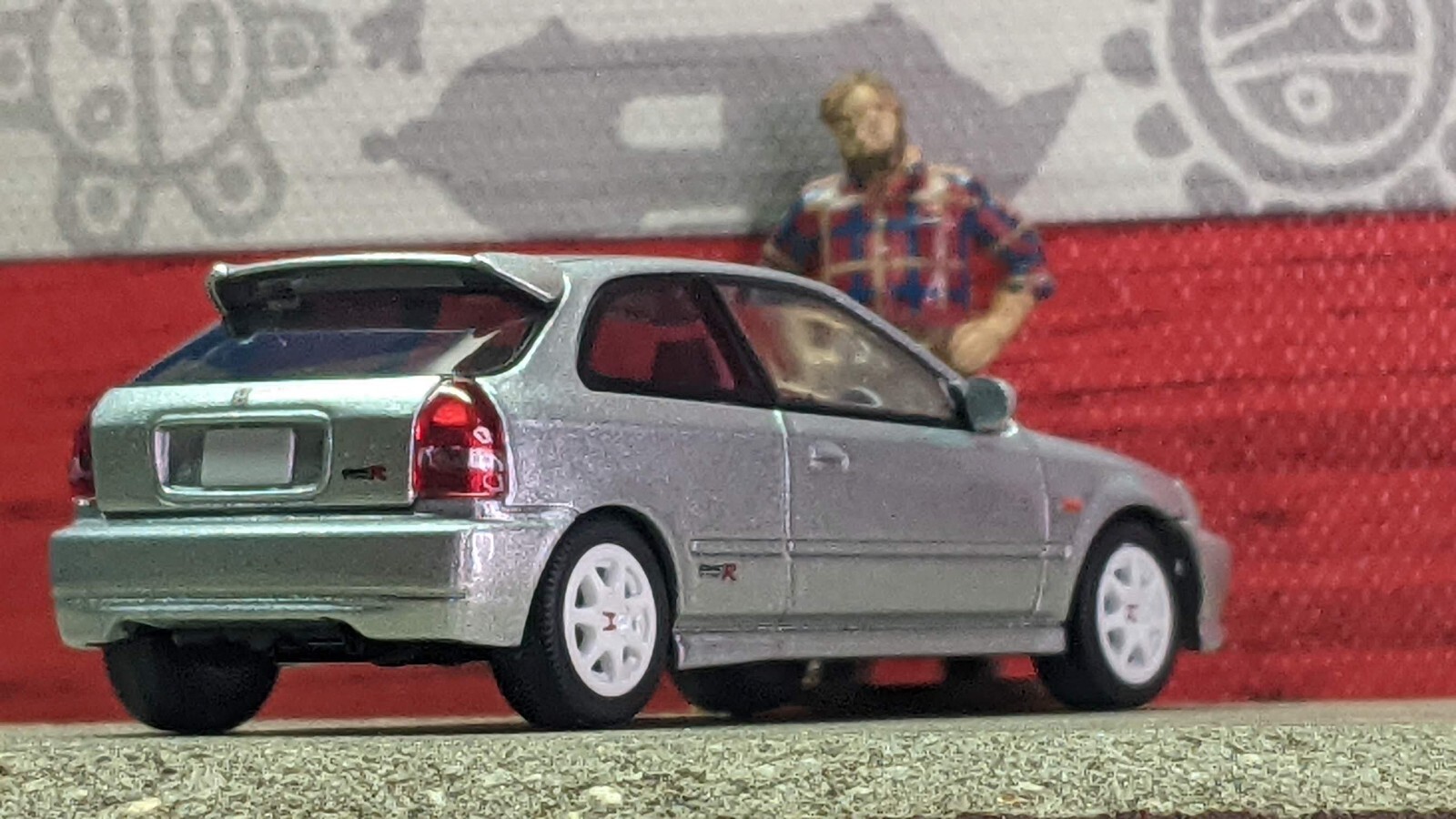 TOMICA LV-N165d 1999 HONDA CIVIC TYPE-R 1:64 SCALE LIMITED VINTAGE NEO SERIES
