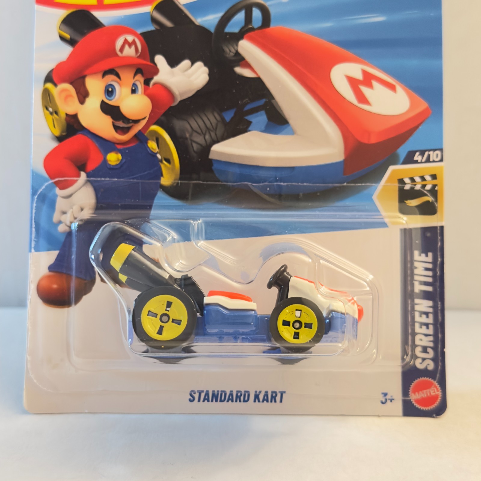 2026 Hot Wheels Mario Kart Standard Kart 129/250 Mattel Diecast Vehicle New