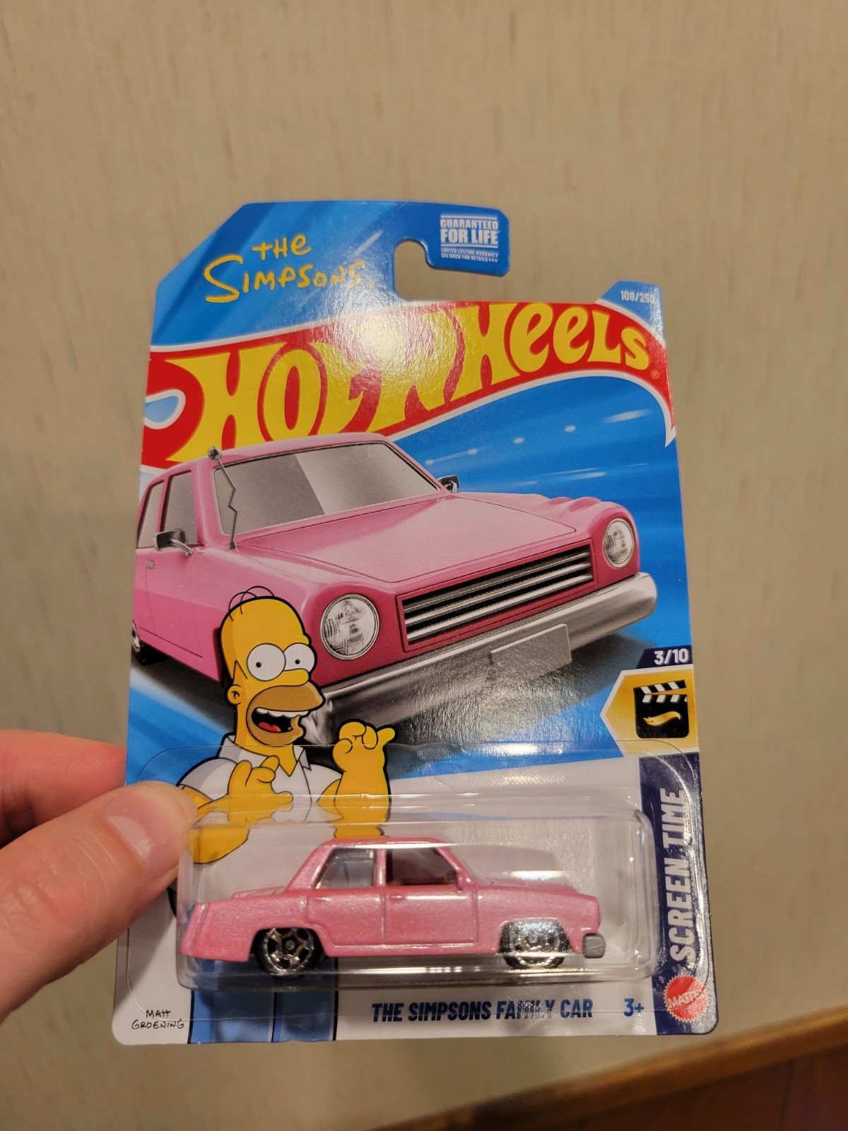 Hot Wheels The Simpsons Family Car