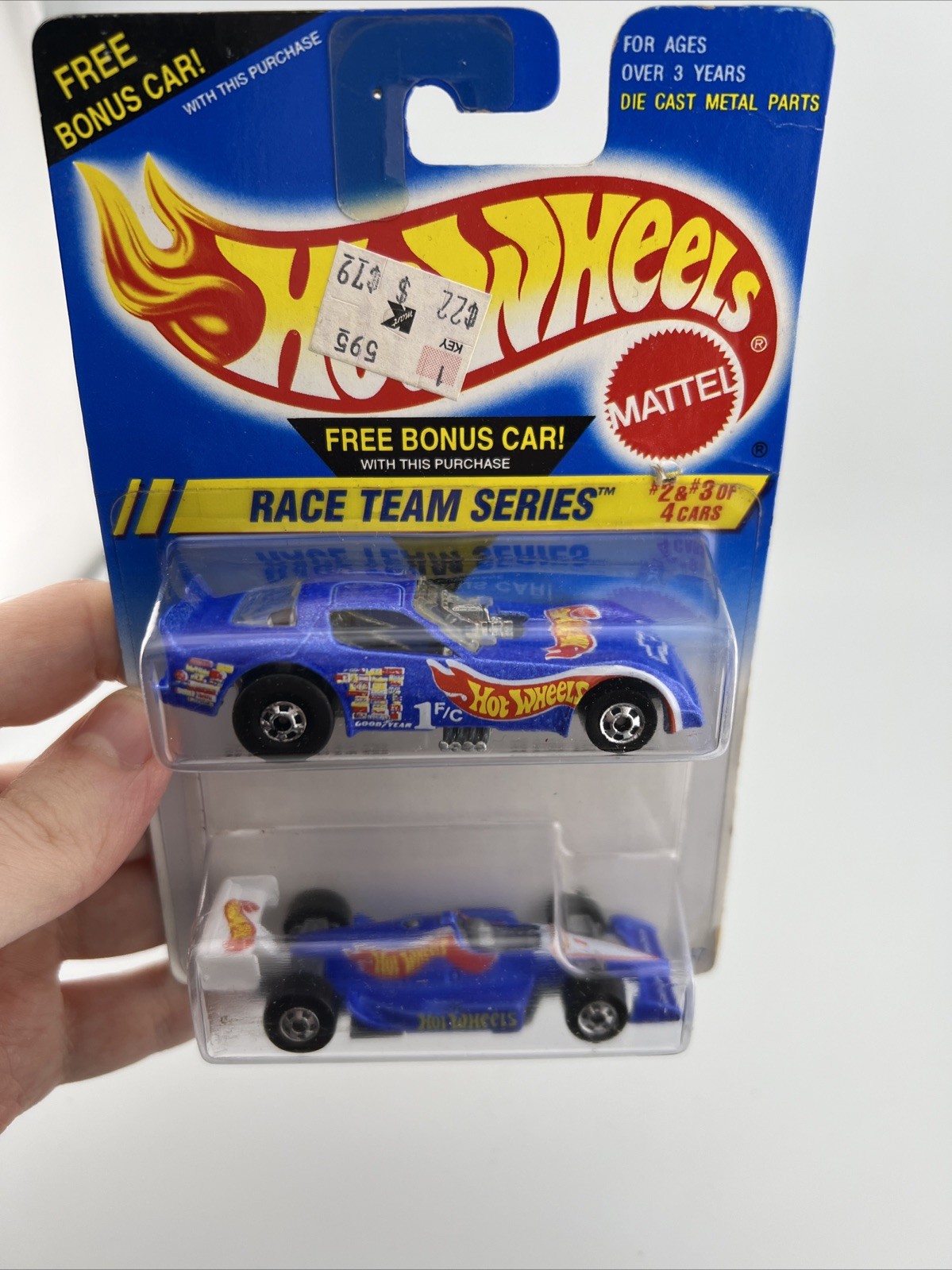 Hot Wheels Race Team Series #2 Hot Wheels 500 & #3 SIDE-SPLITTER 2 Pack SEALED