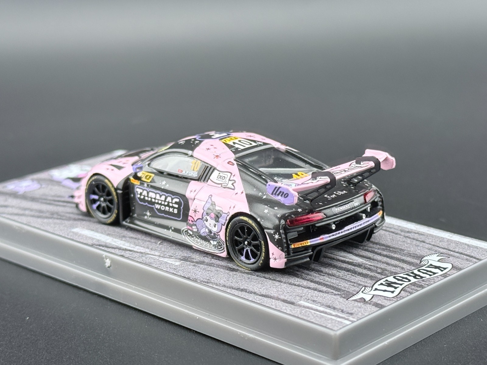 Tarmac Works Audi R8 LMS GT3 evo II Kuromi Uno Racing Macau GT Cup FIA GT 1/64