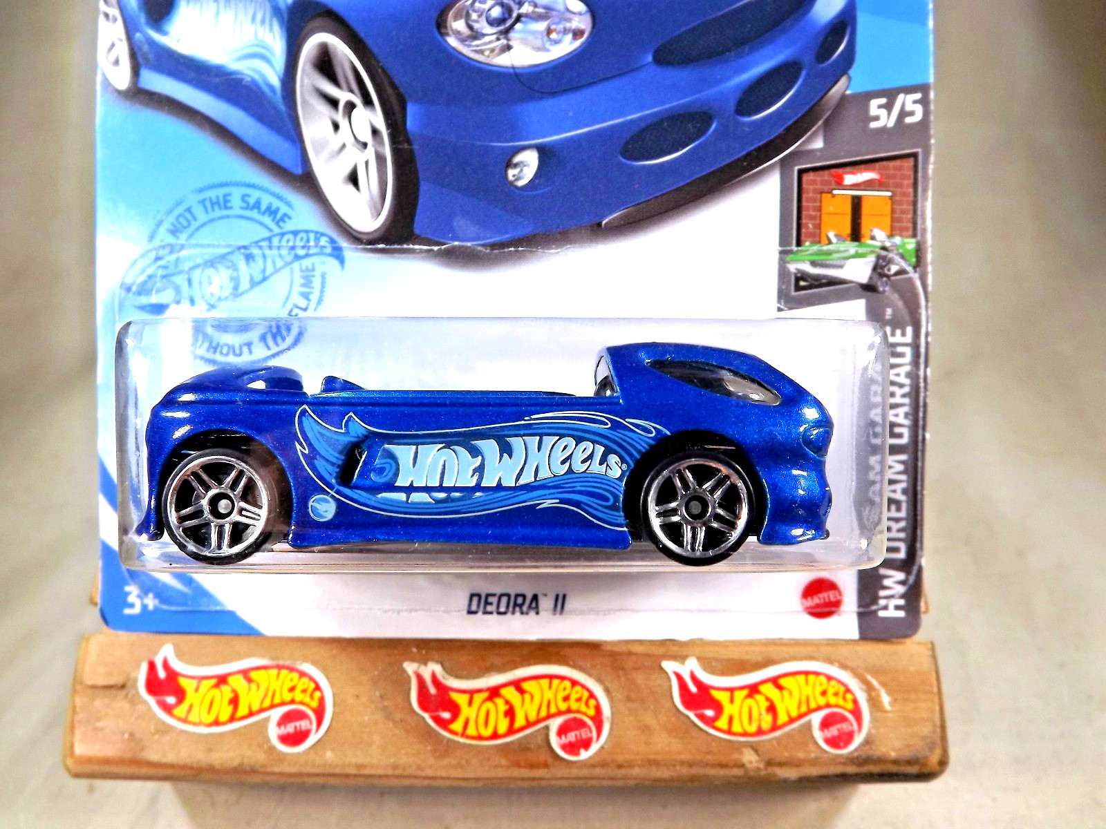 2021 Hot Wheels Treasure Hunt #144 HW Dream Garage 5/5 DEORA II Blue w/Pr5 Spoke
