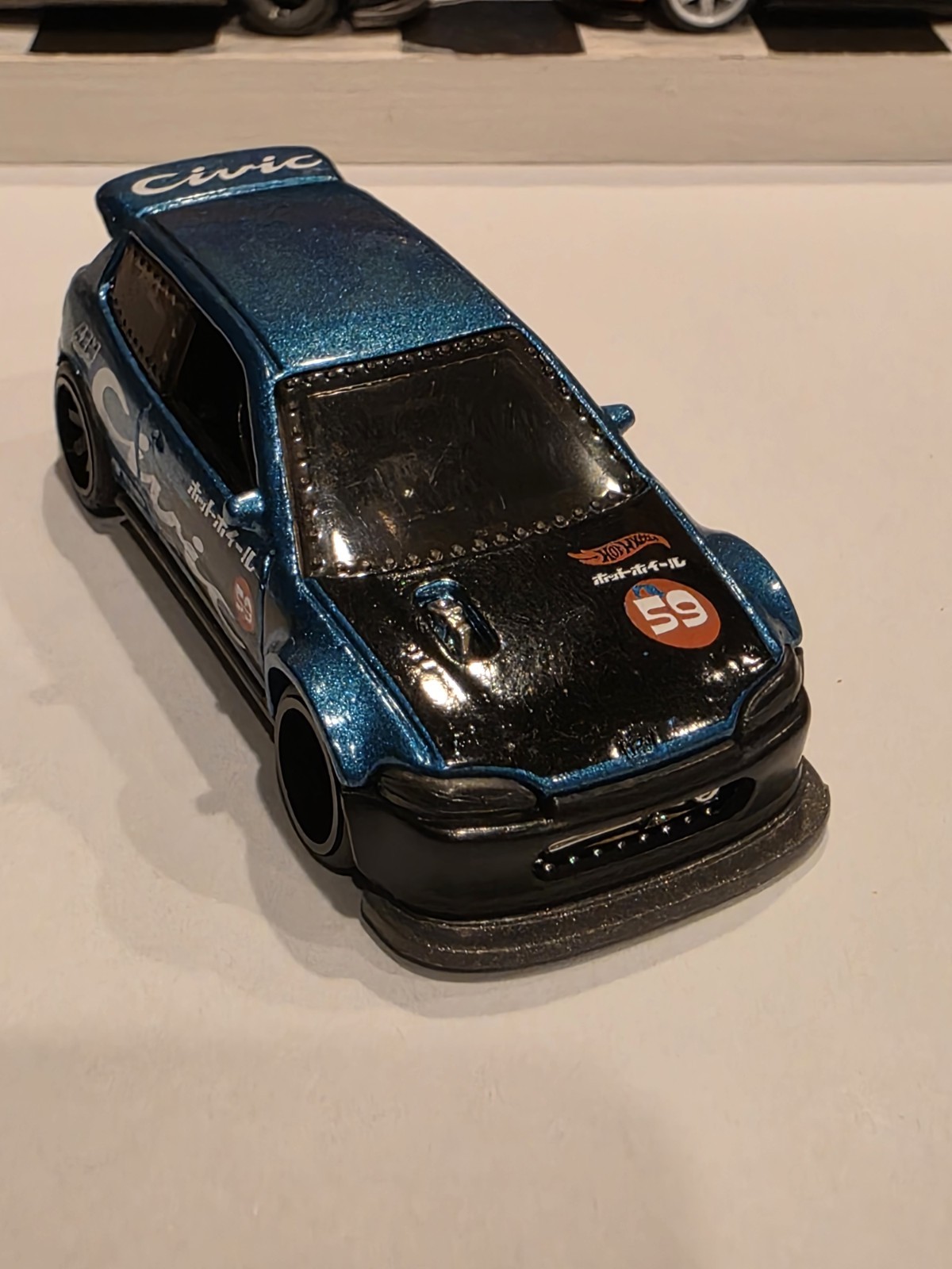 Hot Wheels Custom Honda Civic HCT11 ×2