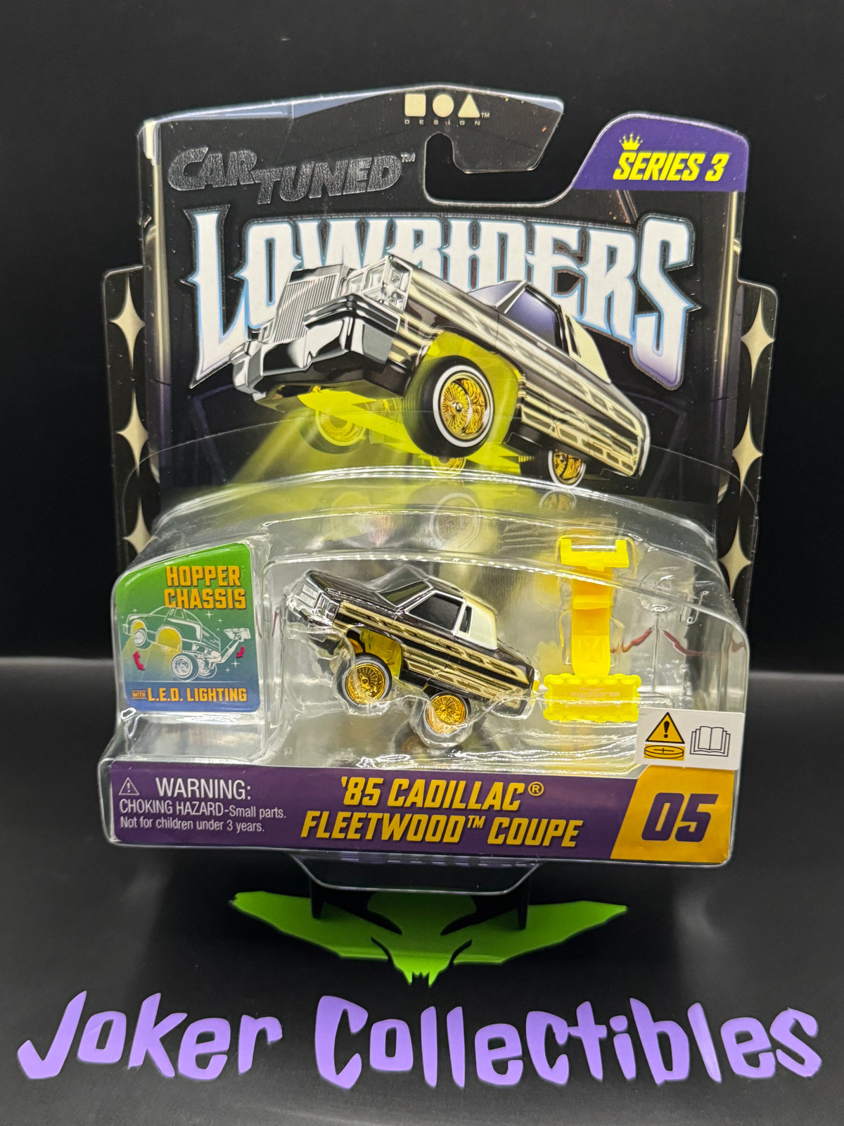 CarTuned Lowriders Show Glow Series 3 ’85 Cadillac Fleetwood Coupe # 05 Car Tune
