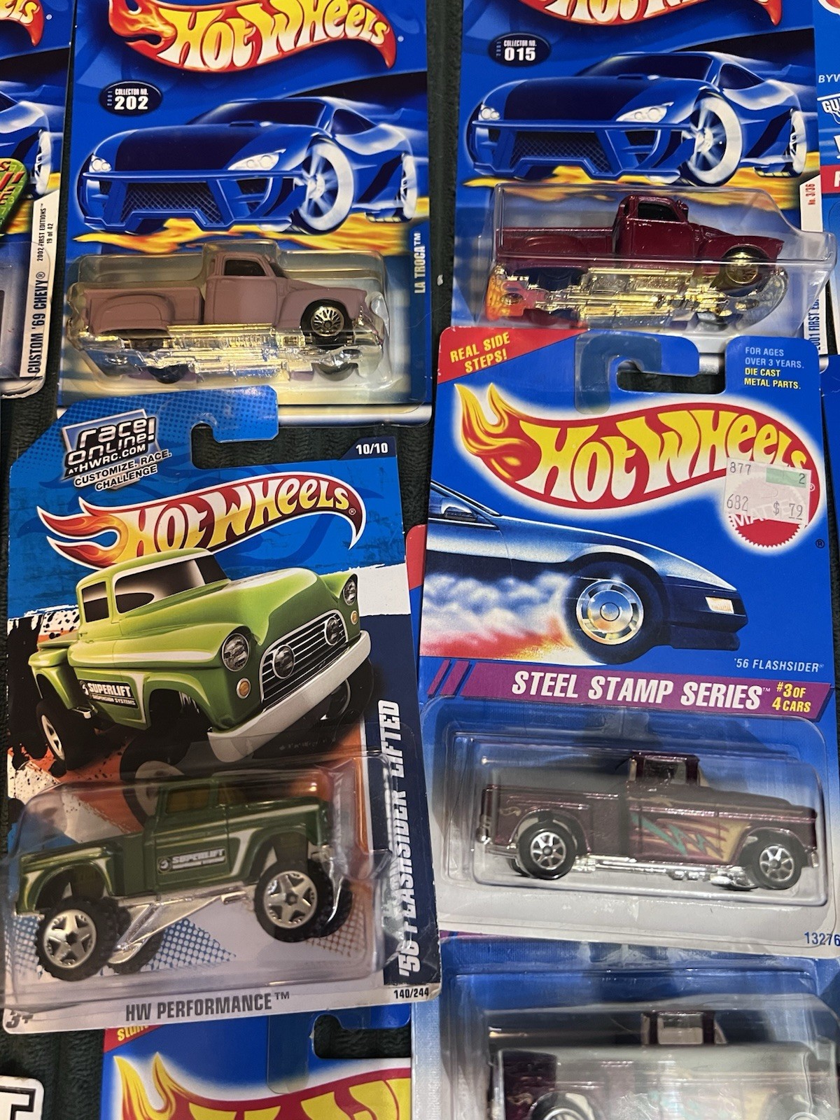 Hot Wheels Lot #1 of 50 Diecast Cars Mixed Collection New On Original Cards.