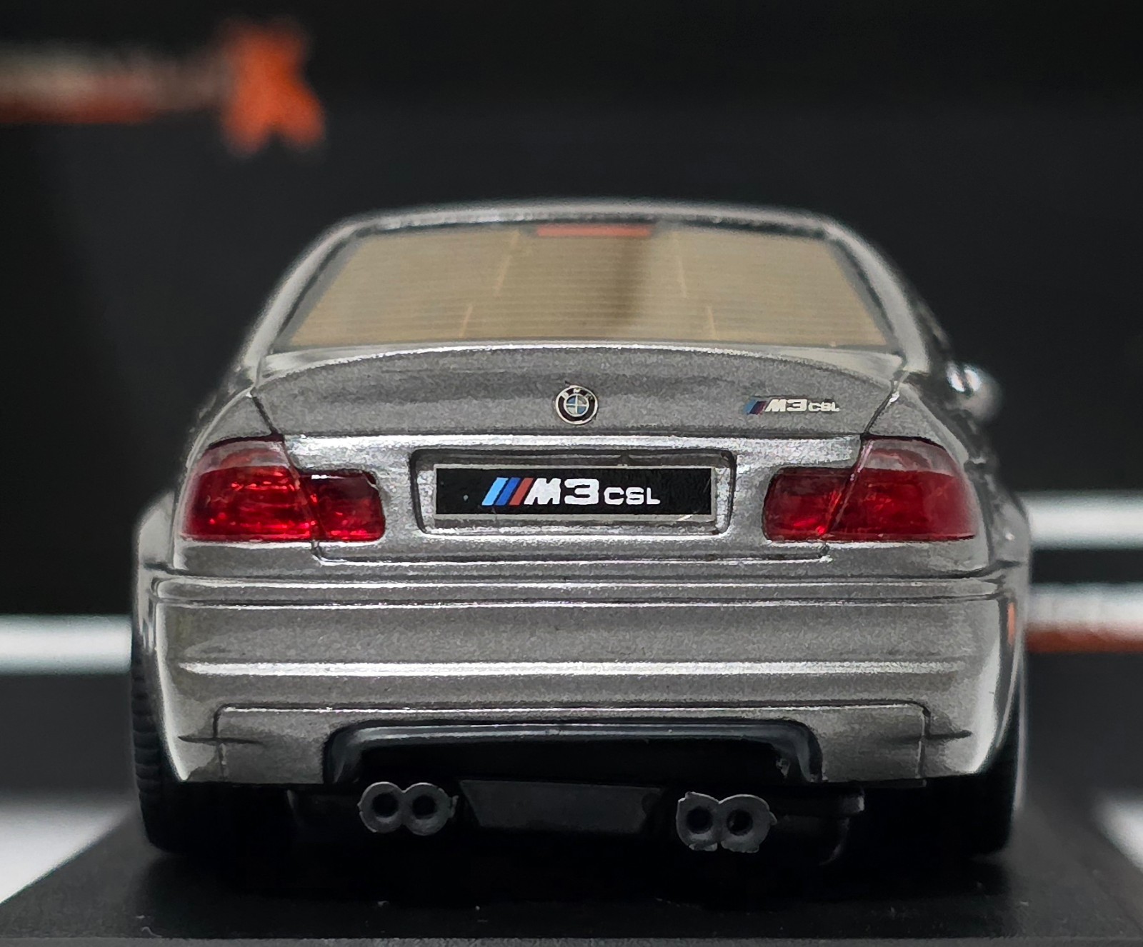 BMW M3 (e46) CSL 2003 Steel Grey Met 1:43 Premium-X IXO PRD0027 EXTREMELY RARE!!