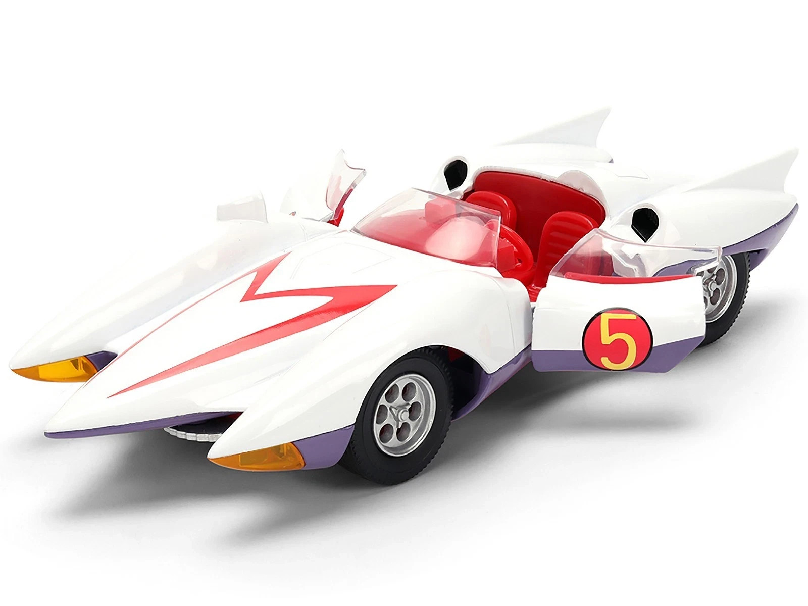 JADA SPEED RACER MACH 5 1/32 DIECAST MODEL CAR WHITE 35882