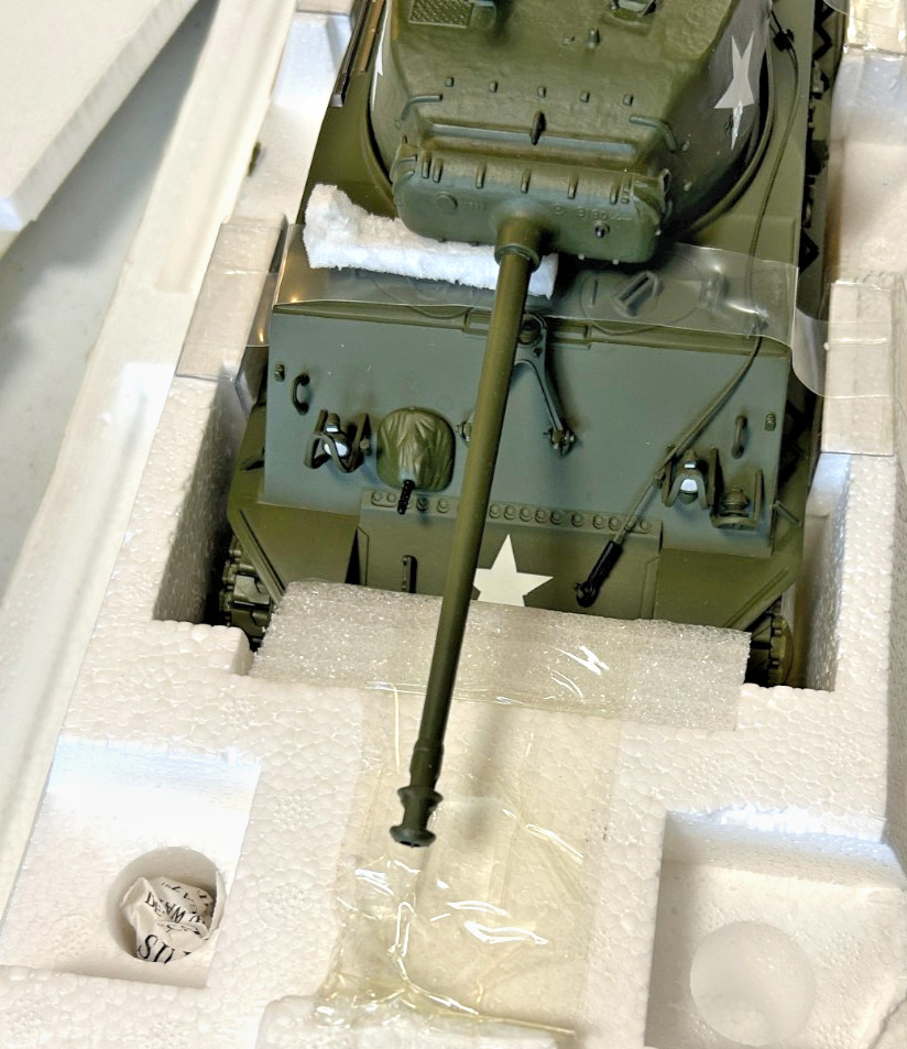 Franklin Mint General George Patton’s M4-A3 Sherman Tank 1:24 Diecast