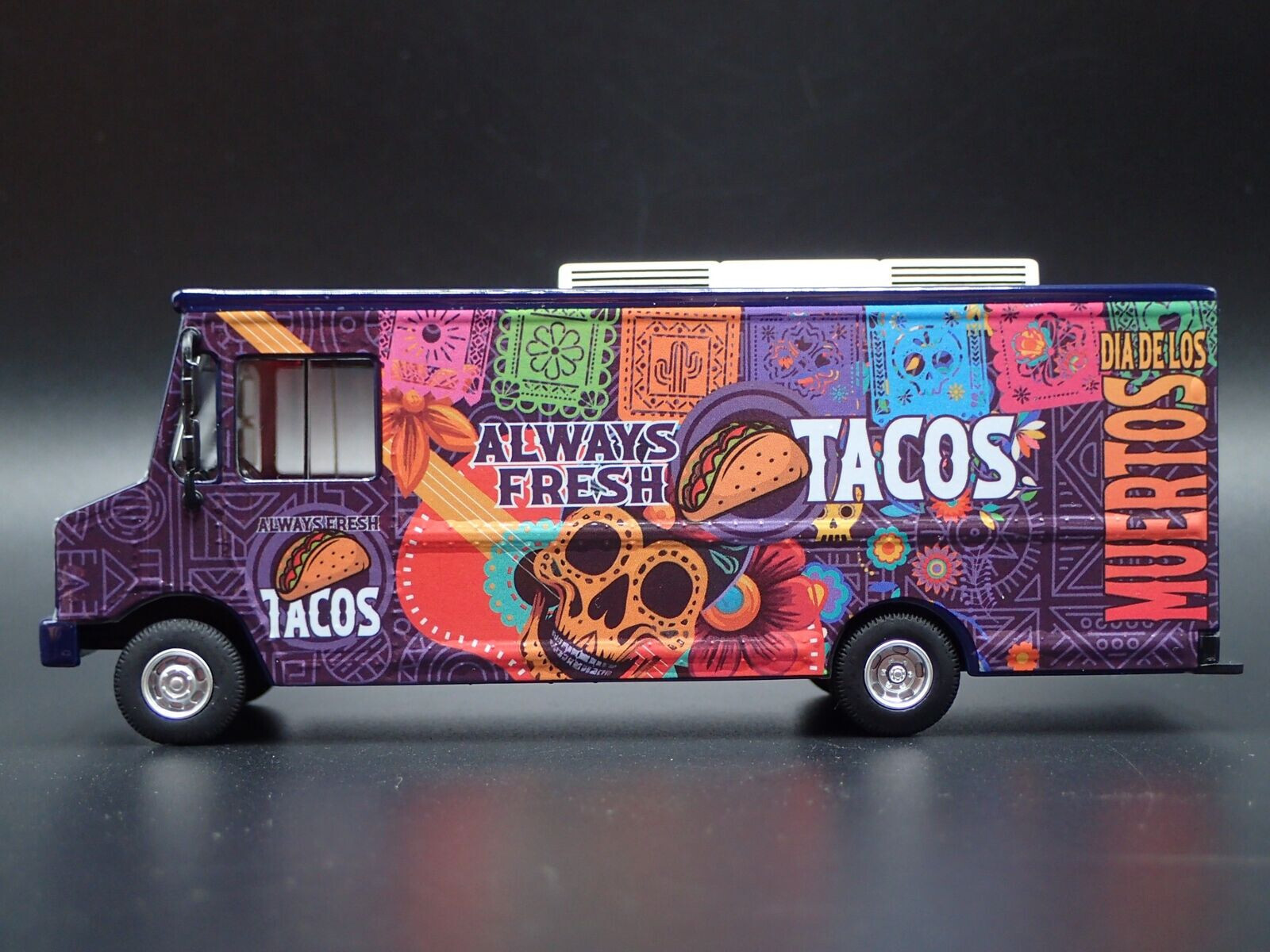 American Diorama 1/64 TACO FOOD TRUCK Die Cast Vehicle -TACOS-