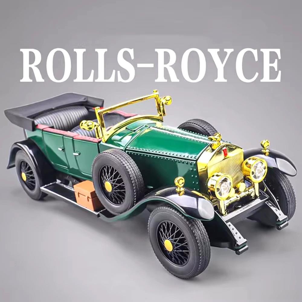 1:24 Vintage Rolls Royce Phantom Diecast Collectible Model Car Toy Kids Gift NEW