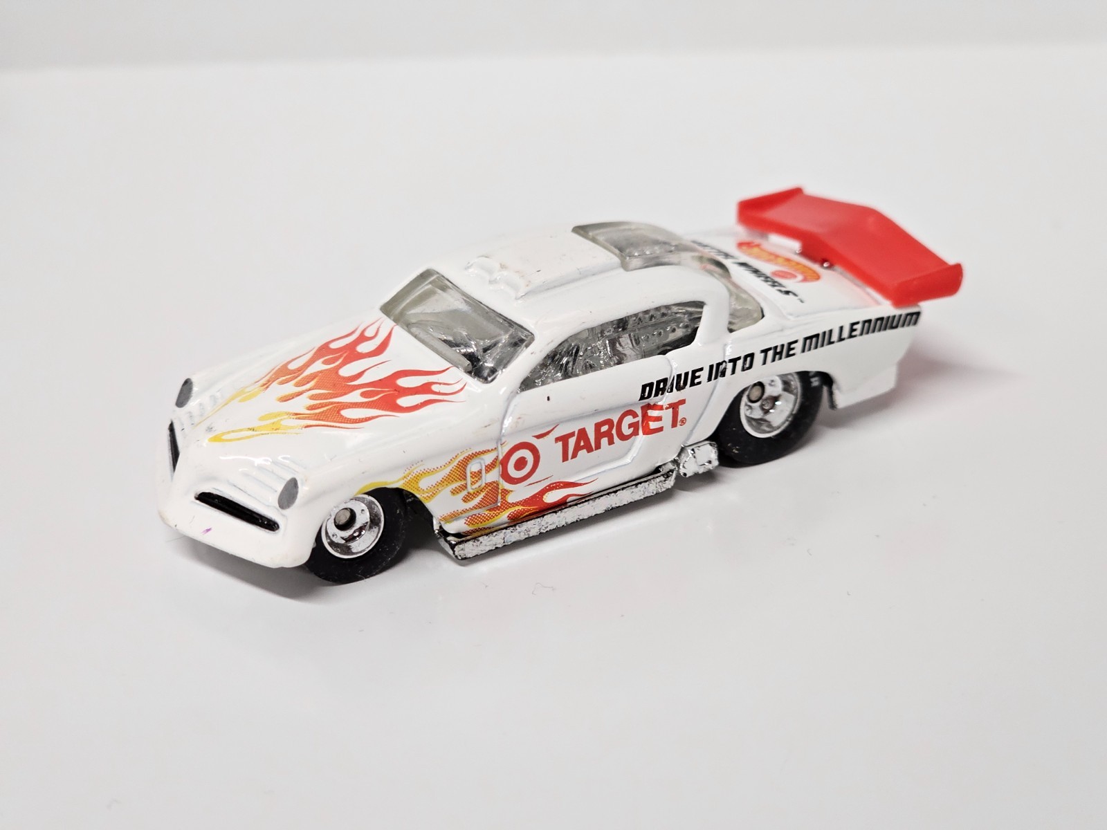 Hot Wheels Exclusive Target Edition At-A-Tude Dragster Rubber Tires 1/64